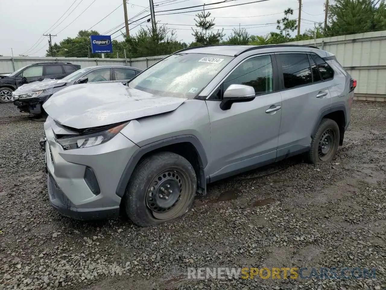 1 Photograph of a damaged car 2T3G1RFV1LW084011 TOYOTA RAV4 2020