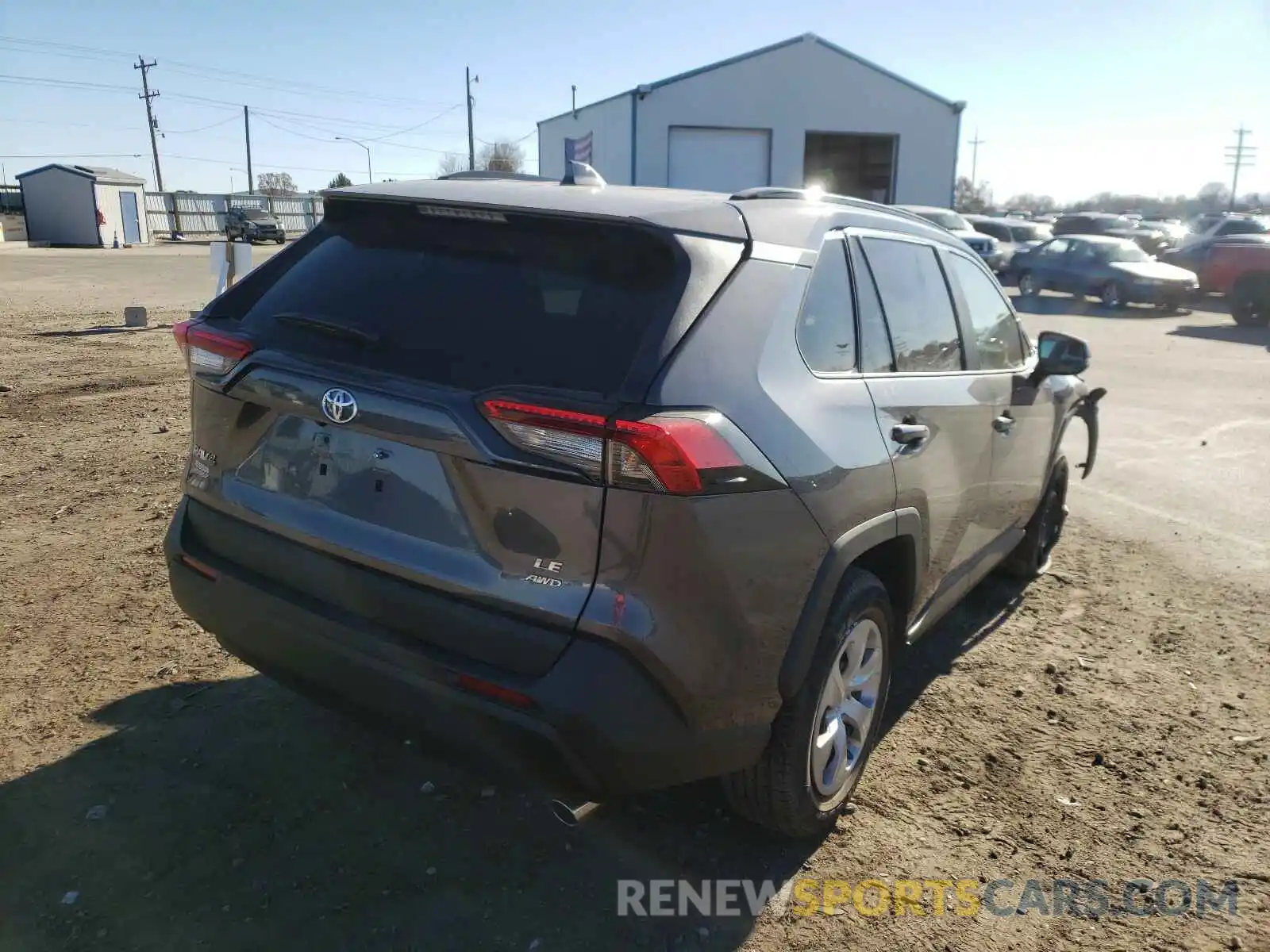 4 Photograph of a damaged car 2T3G1RFV2LC136618 TOYOTA RAV4 2020