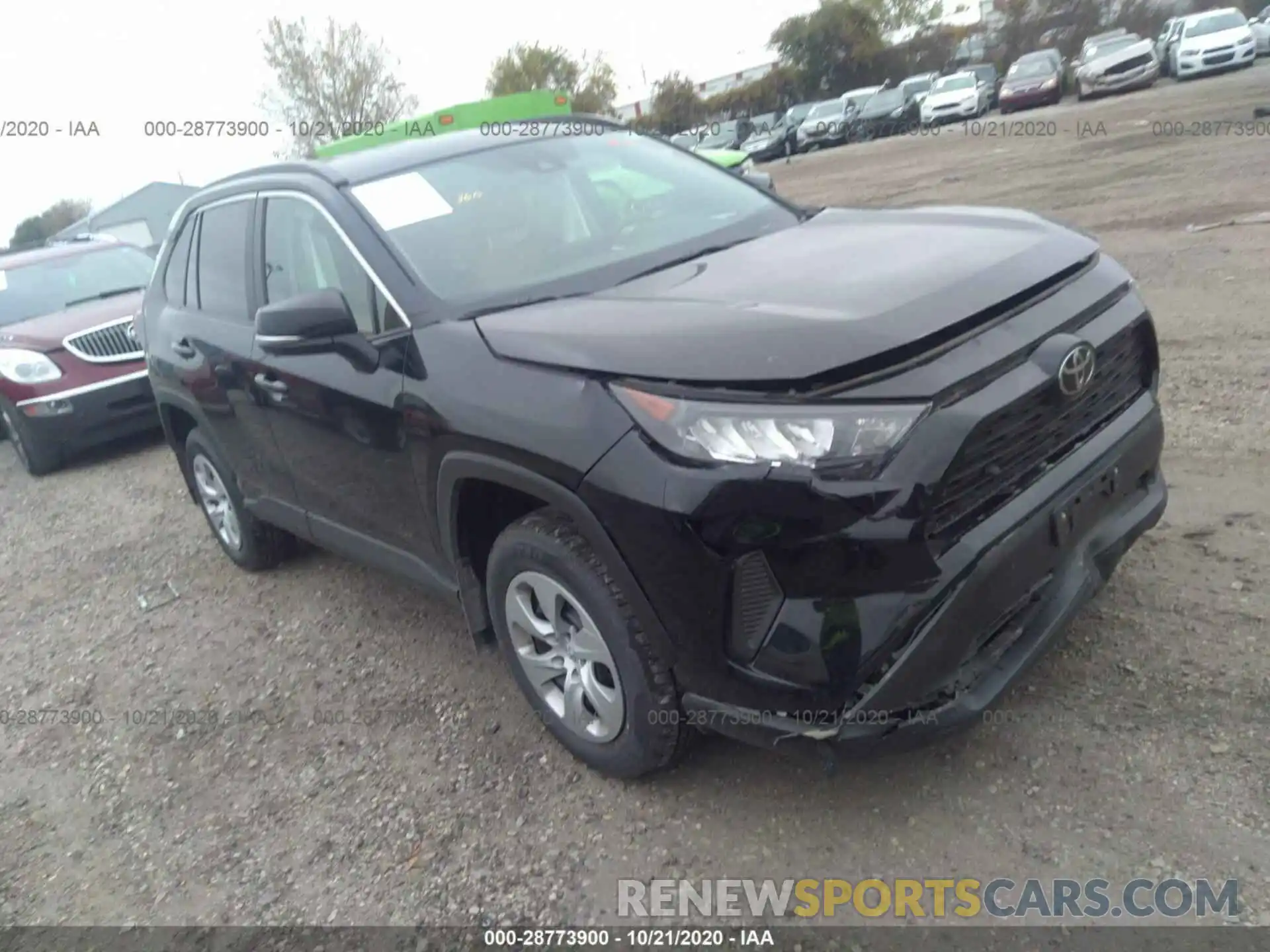 1 Photograph of a damaged car 2T3G1RFV2LW099617 TOYOTA RAV4 2020