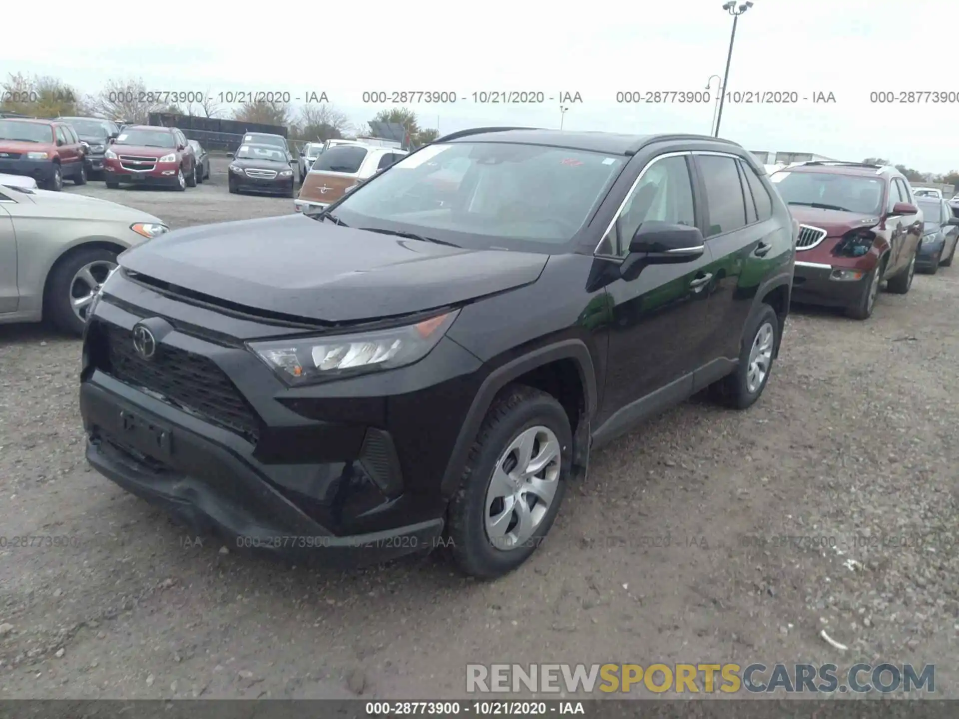 2 Photograph of a damaged car 2T3G1RFV2LW099617 TOYOTA RAV4 2020