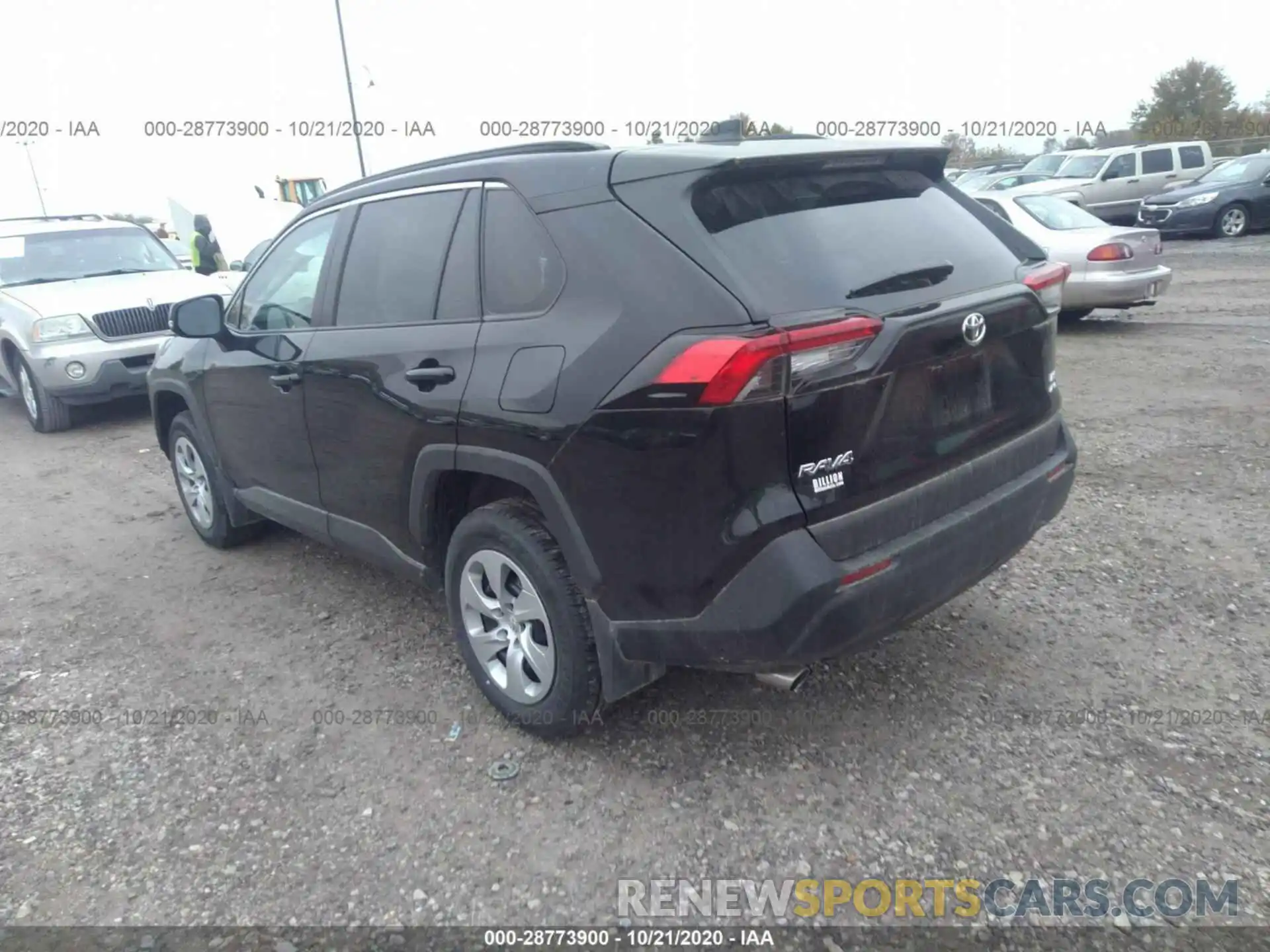 3 Photograph of a damaged car 2T3G1RFV2LW099617 TOYOTA RAV4 2020