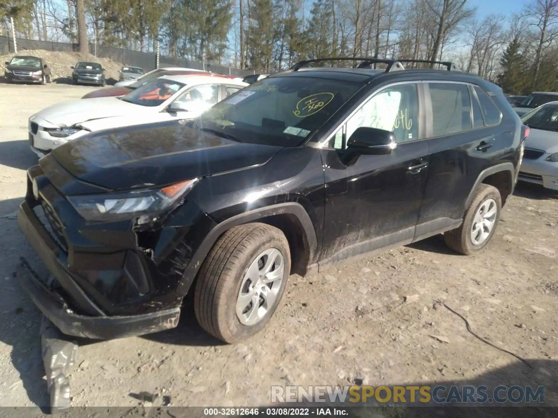 2 Photograph of a damaged car 2T3G1RFV2LW102872 TOYOTA RAV4 2020