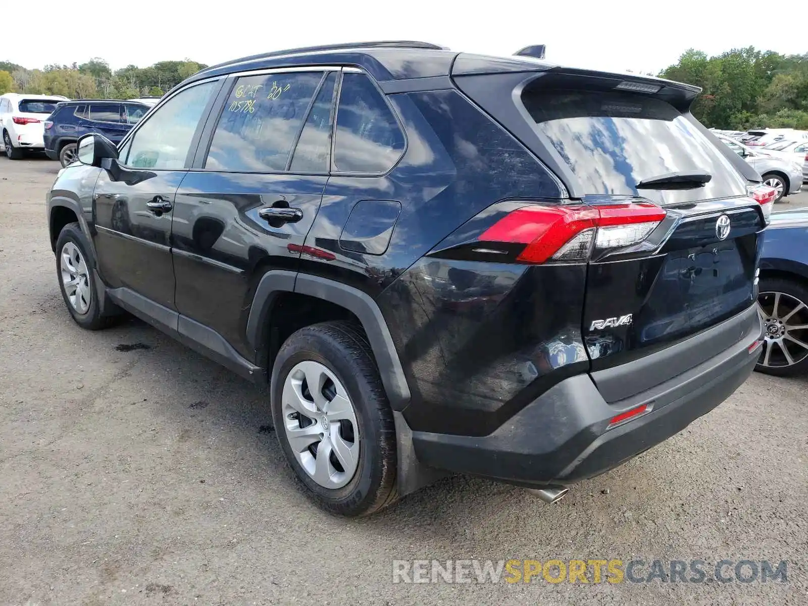 3 Photograph of a damaged car 2T3G1RFV2LW105786 TOYOTA RAV4 2020