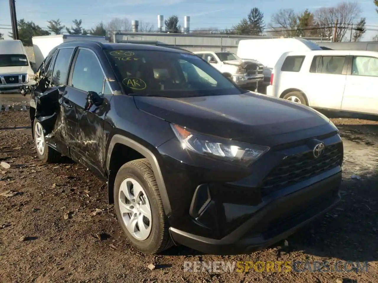 1 Photograph of a damaged car 2T3G1RFV2LW136844 TOYOTA RAV4 2020