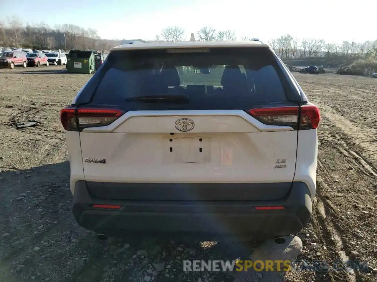 6 Photograph of a damaged car 2T3G1RFV3LC062965 TOYOTA RAV4 2020