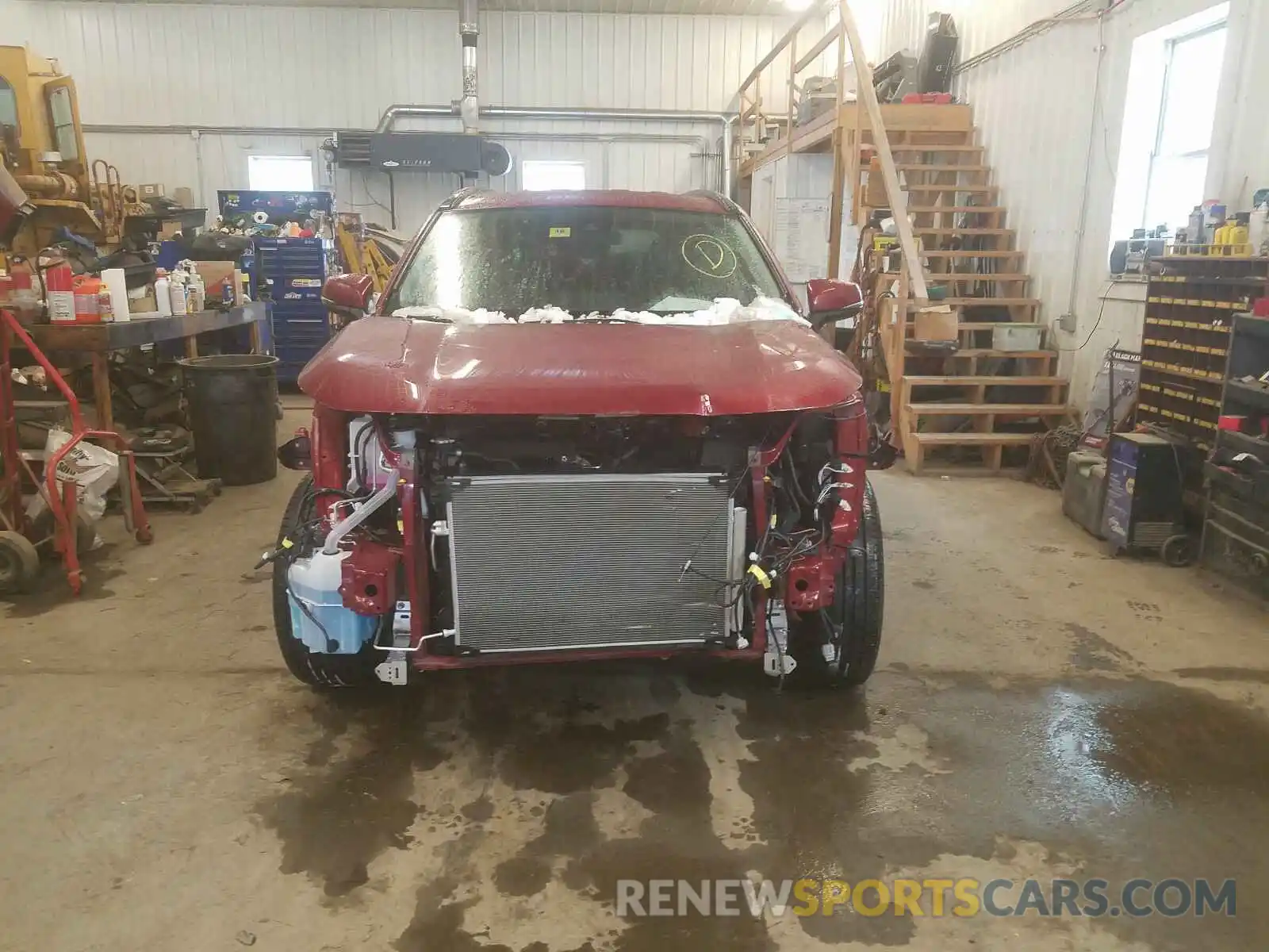 9 Photograph of a damaged car 2T3G1RFV3LC140533 TOYOTA RAV4 2020