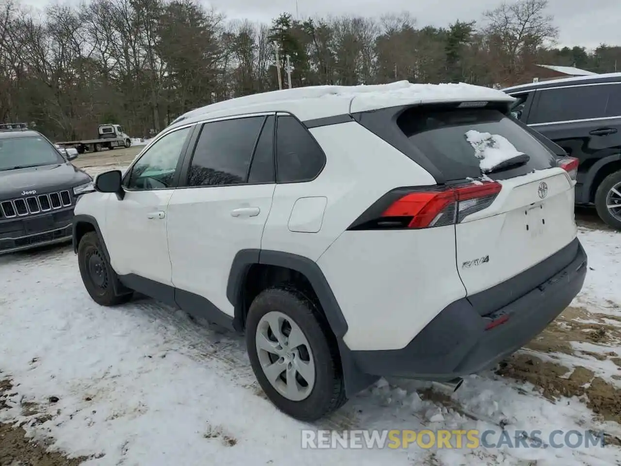 2 Photograph of a damaged car 2T3G1RFV3LW087430 TOYOTA RAV4 2020