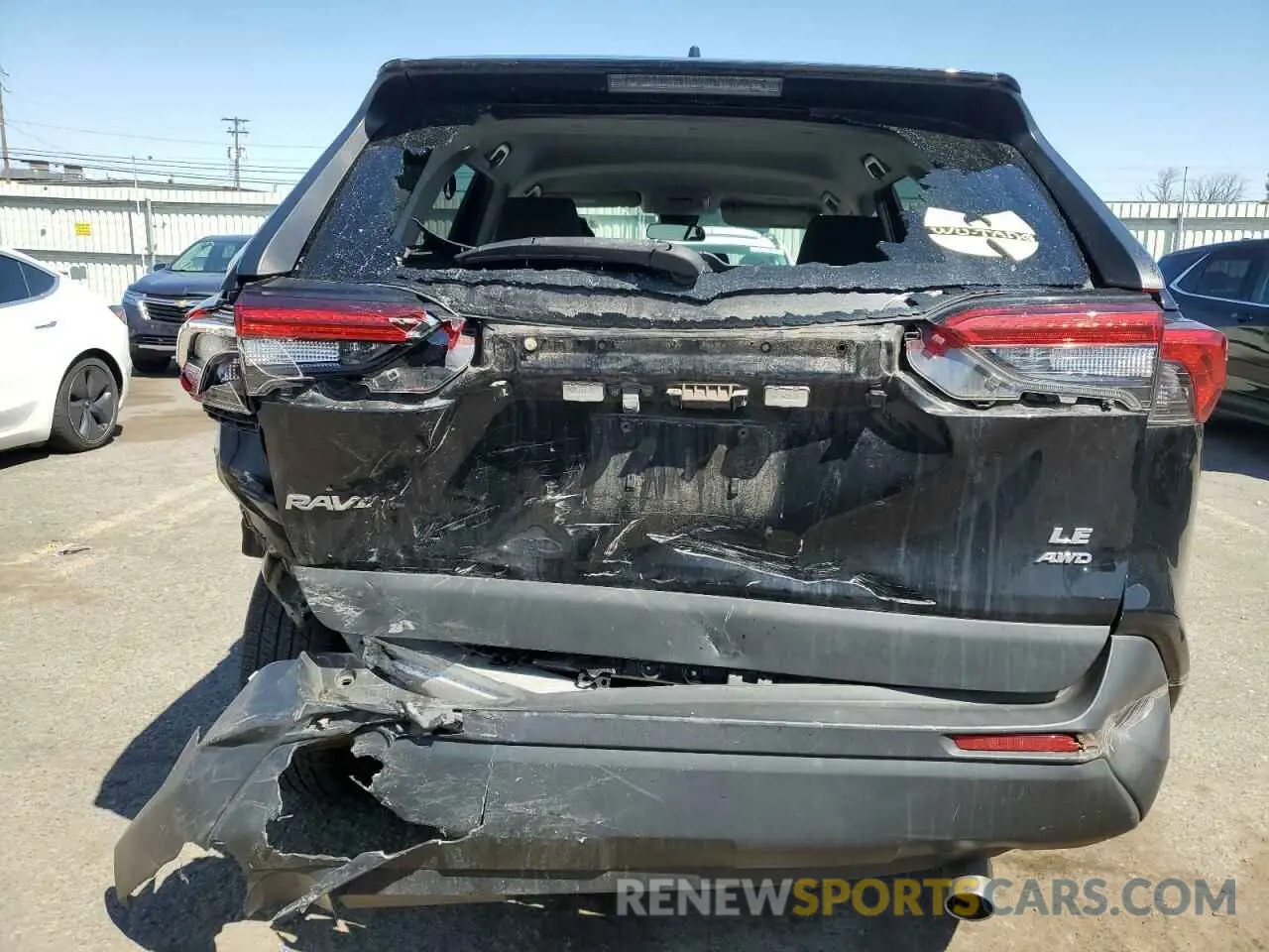 6 Photograph of a damaged car 2T3G1RFV3LW090277 TOYOTA RAV4 2020