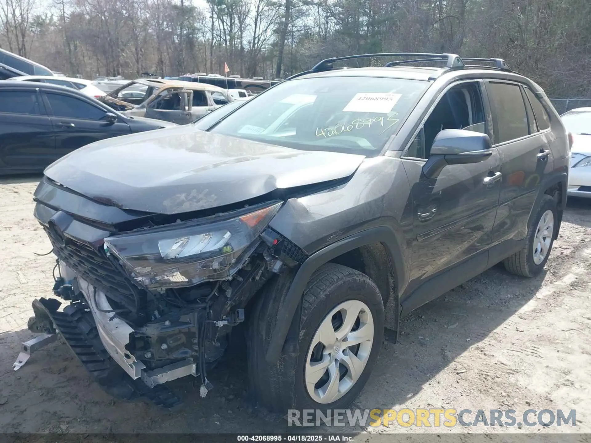 2 Photograph of a damaged car 2T3G1RFV3LW108860 TOYOTA RAV4 2020