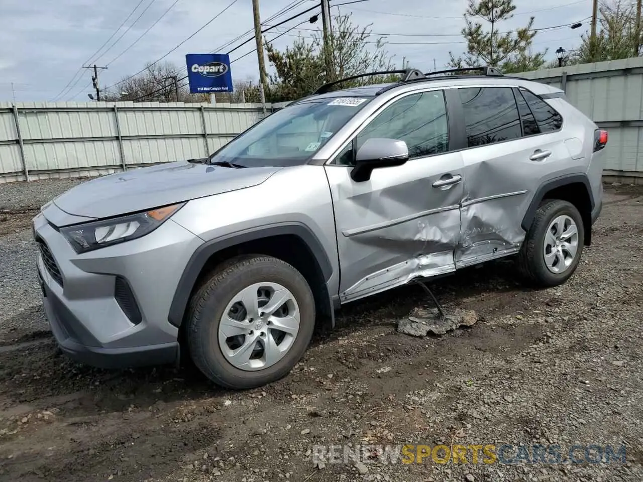 1 Photograph of a damaged car 2T3G1RFV3LW114075 TOYOTA RAV4 2020