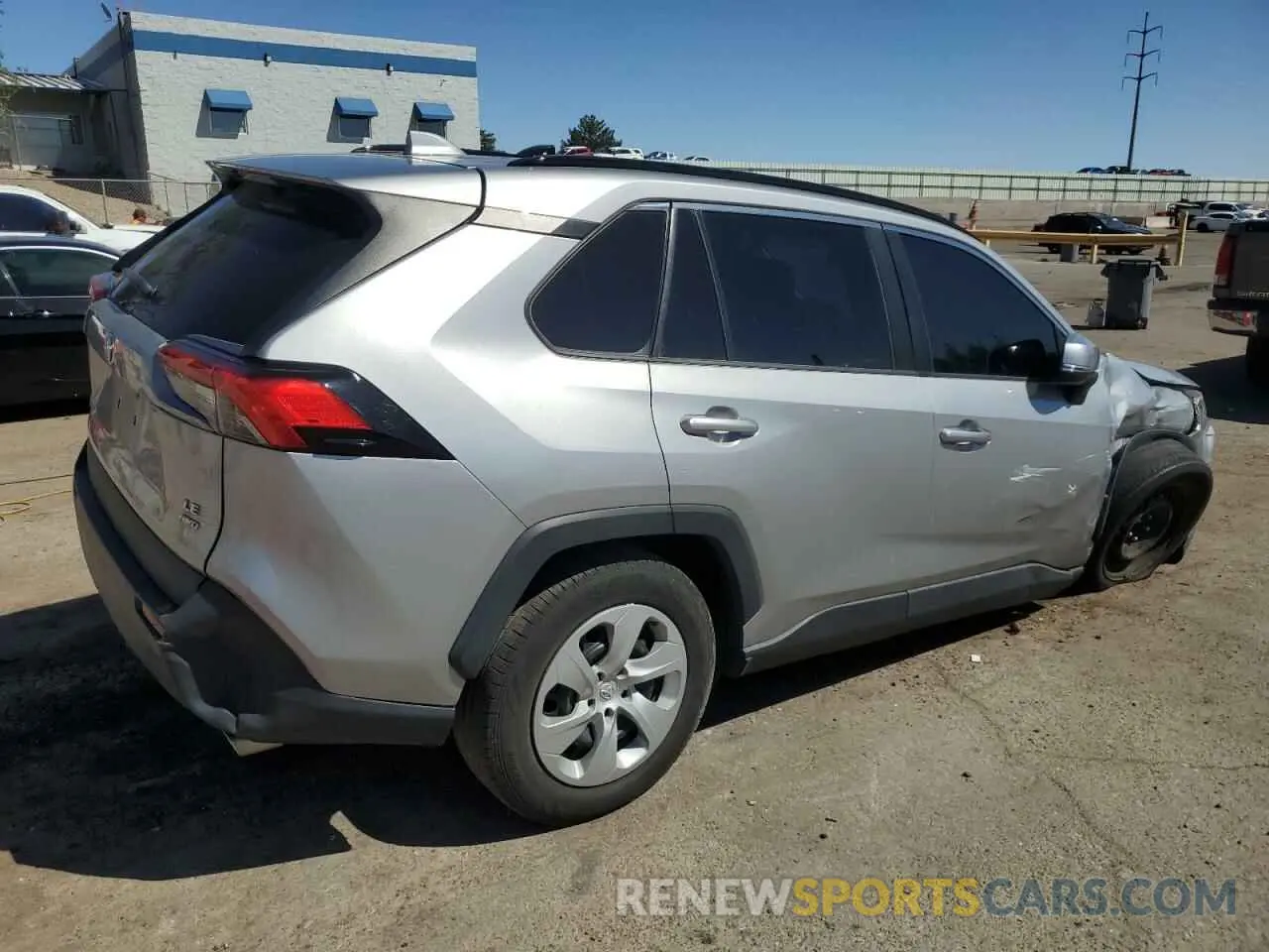 3 Photograph of a damaged car 2T3G1RFV3LW124637 TOYOTA RAV4 2020