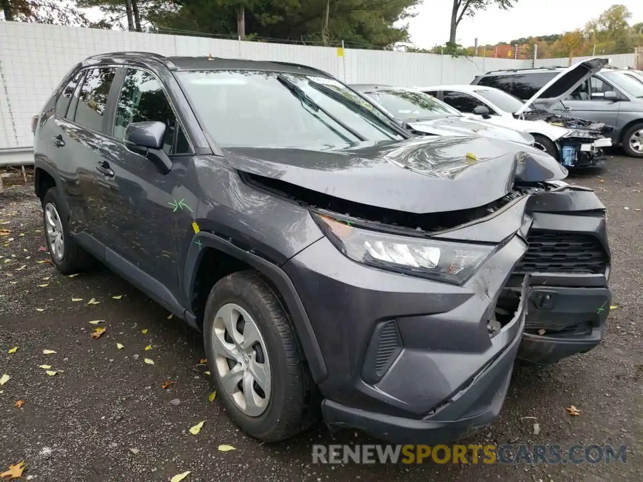 1 Photograph of a damaged car 2T3G1RFV3LW125979 TOYOTA RAV4 2020