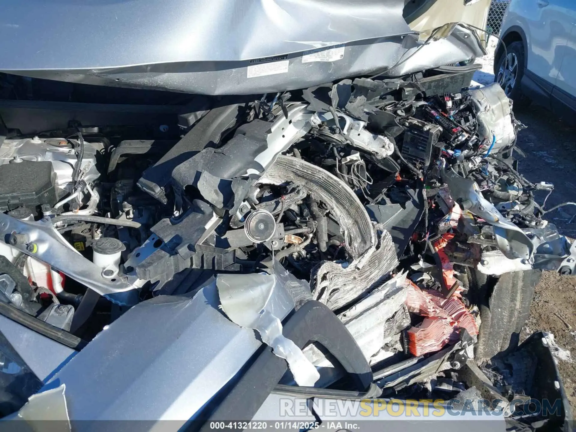 10 Photograph of a damaged car 2T3G1RFV4LC138077 TOYOTA RAV4 2020