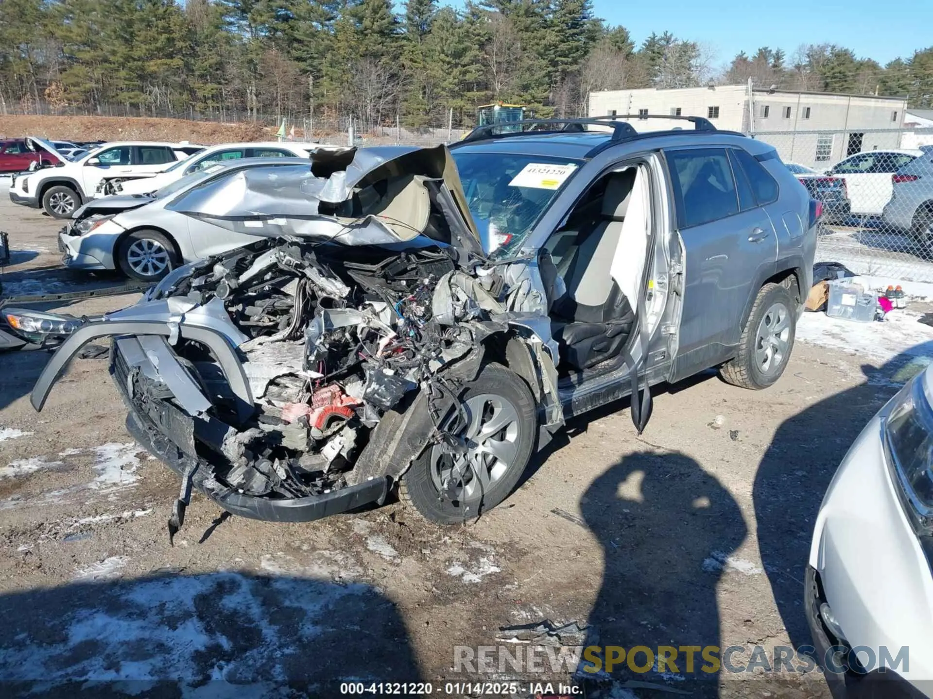 2 Photograph of a damaged car 2T3G1RFV4LC138077 TOYOTA RAV4 2020