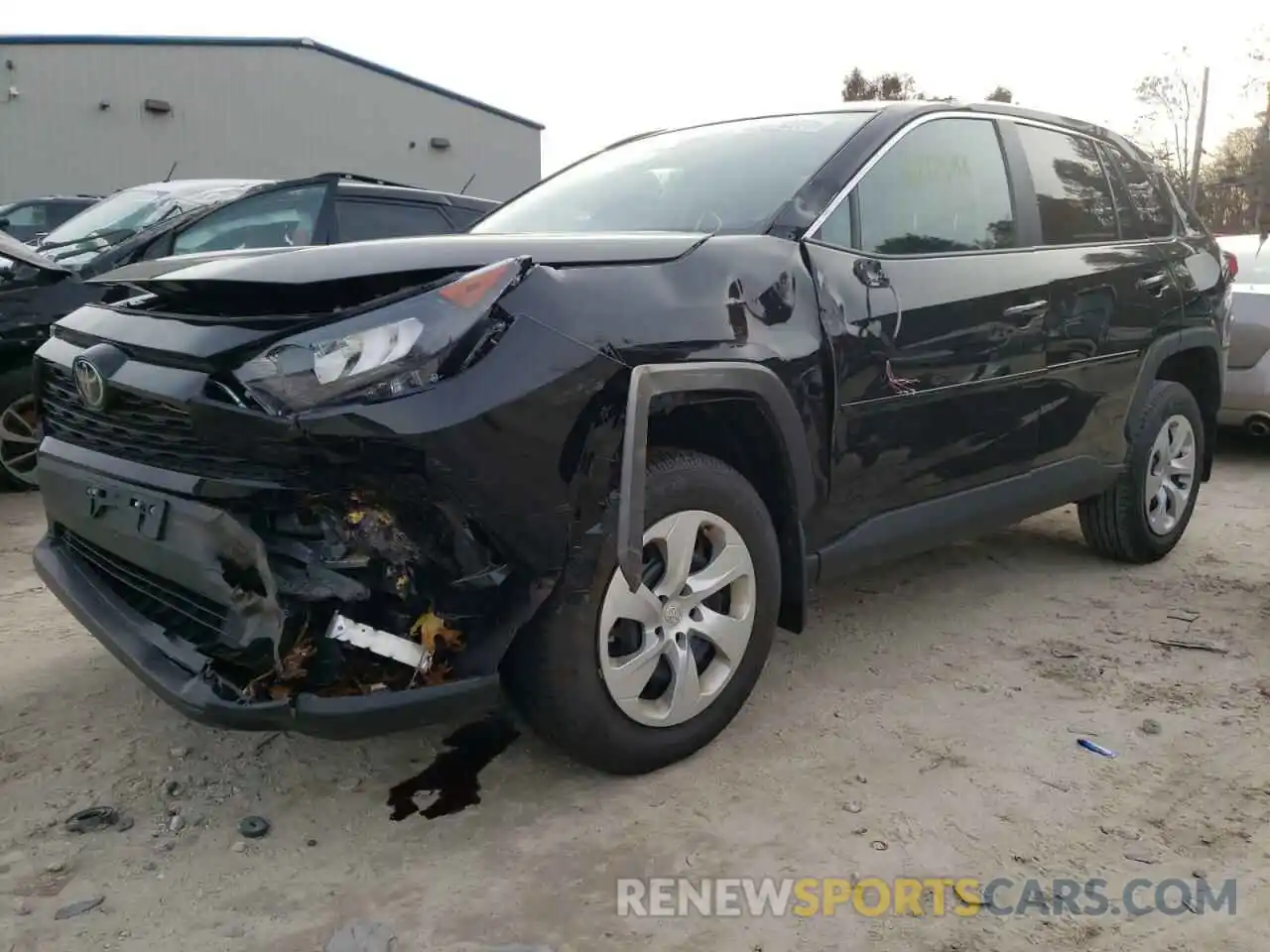 2 Photograph of a damaged car 2T3G1RFV5LC131171 TOYOTA RAV4 2020