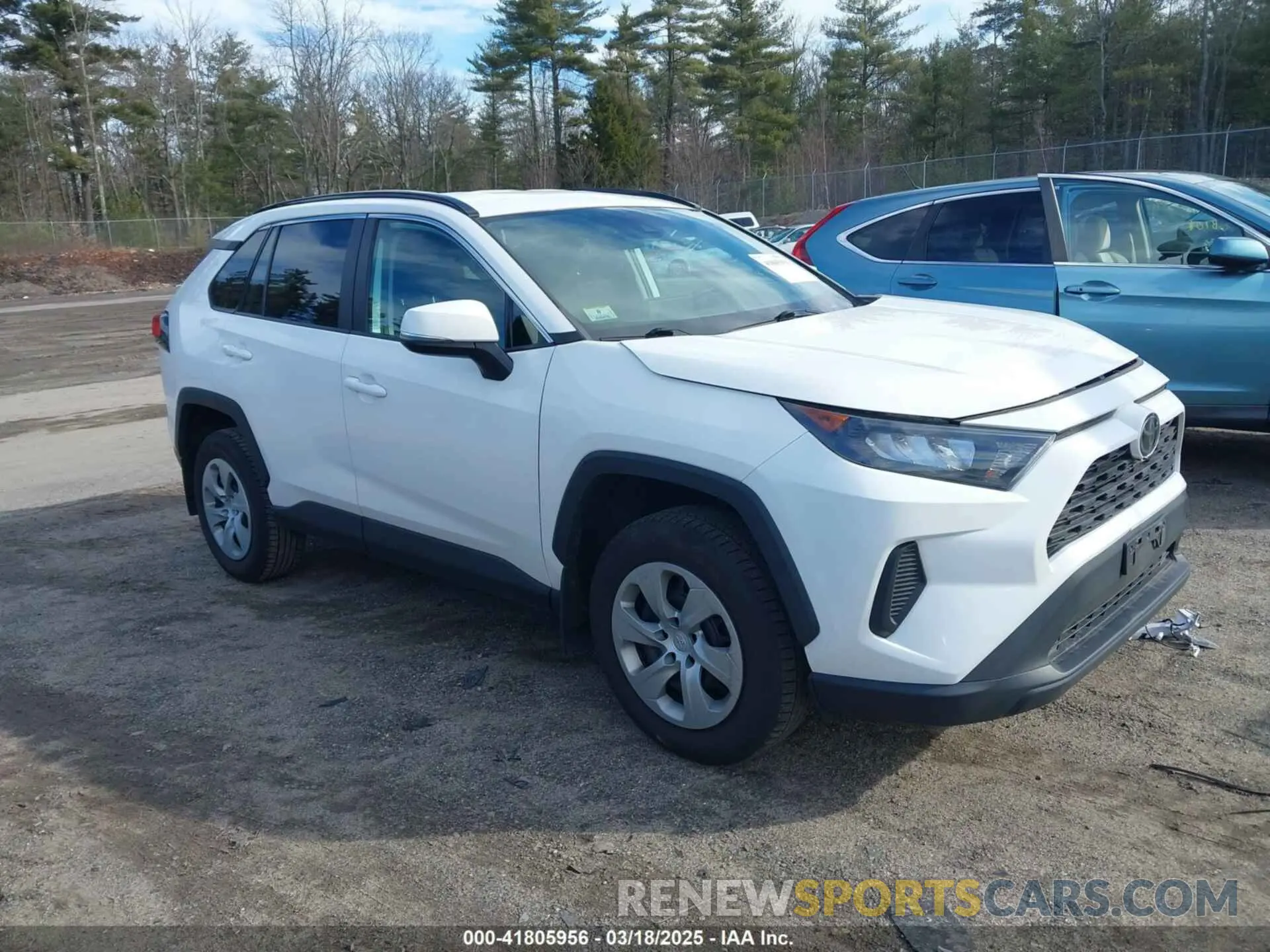 1 Photograph of a damaged car 2T3G1RFV5LW087235 TOYOTA RAV4 2020