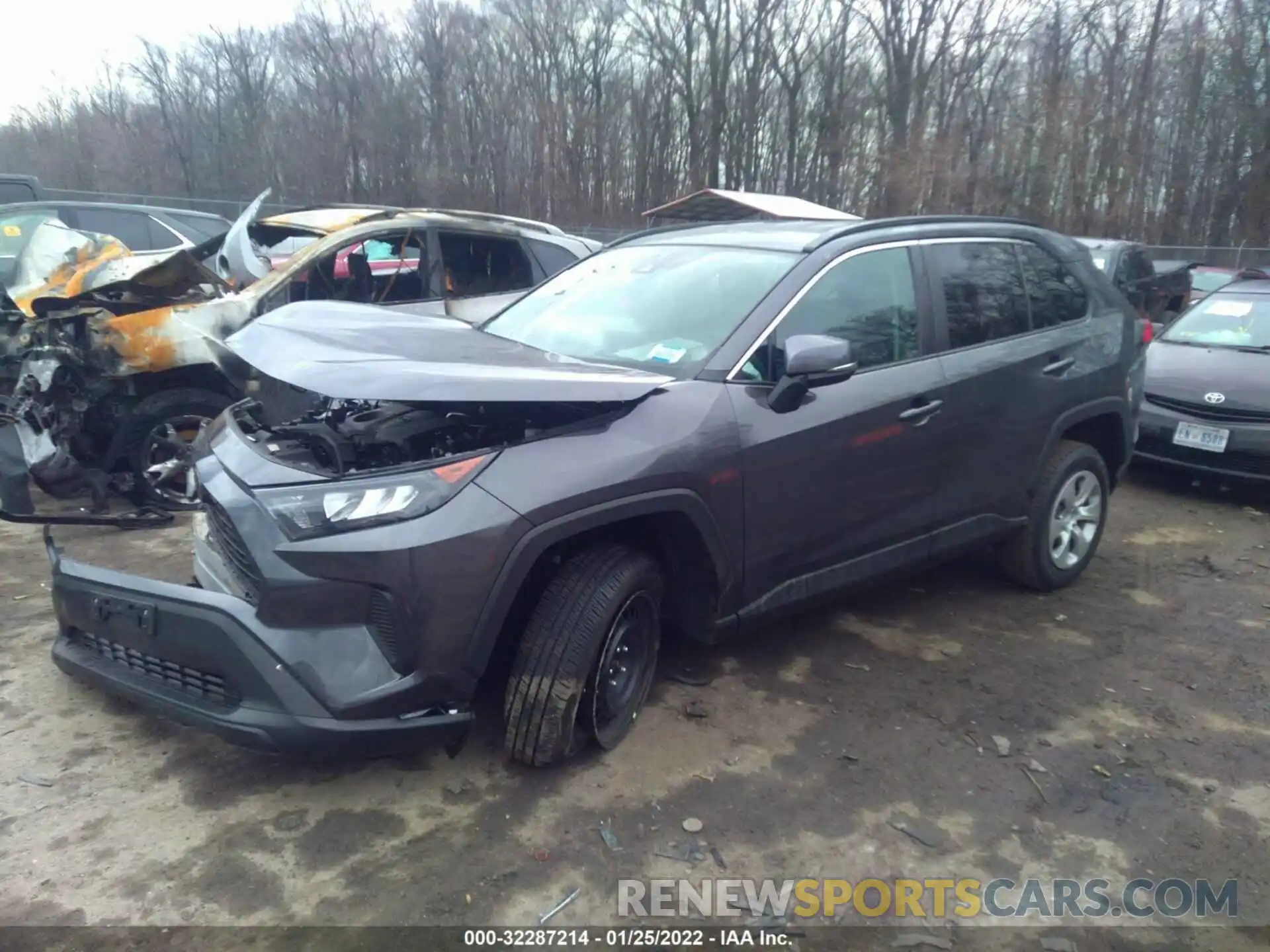 2 Photograph of a damaged car 2T3G1RFV5LW108262 TOYOTA RAV4 2020