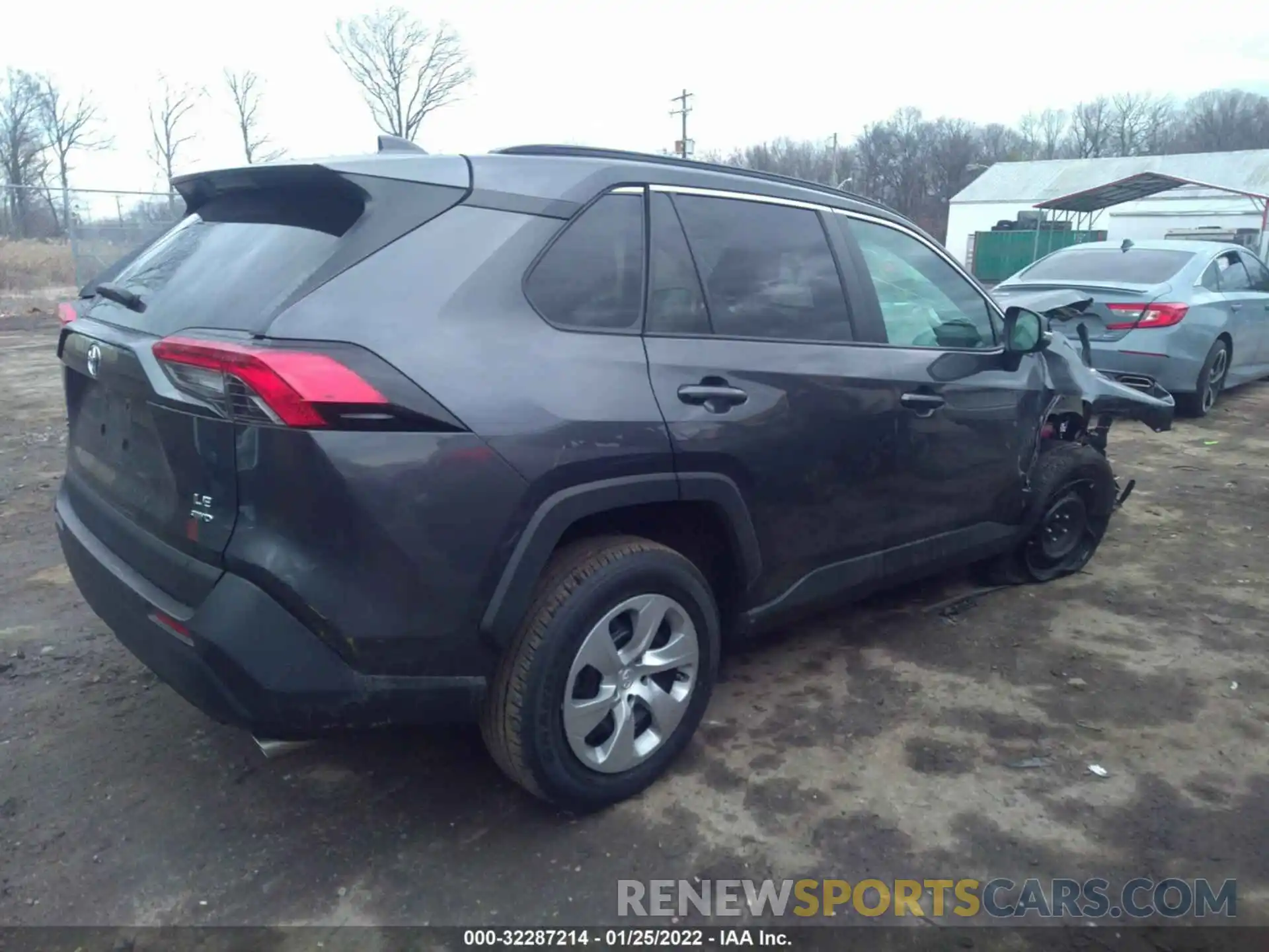 4 Photograph of a damaged car 2T3G1RFV5LW108262 TOYOTA RAV4 2020