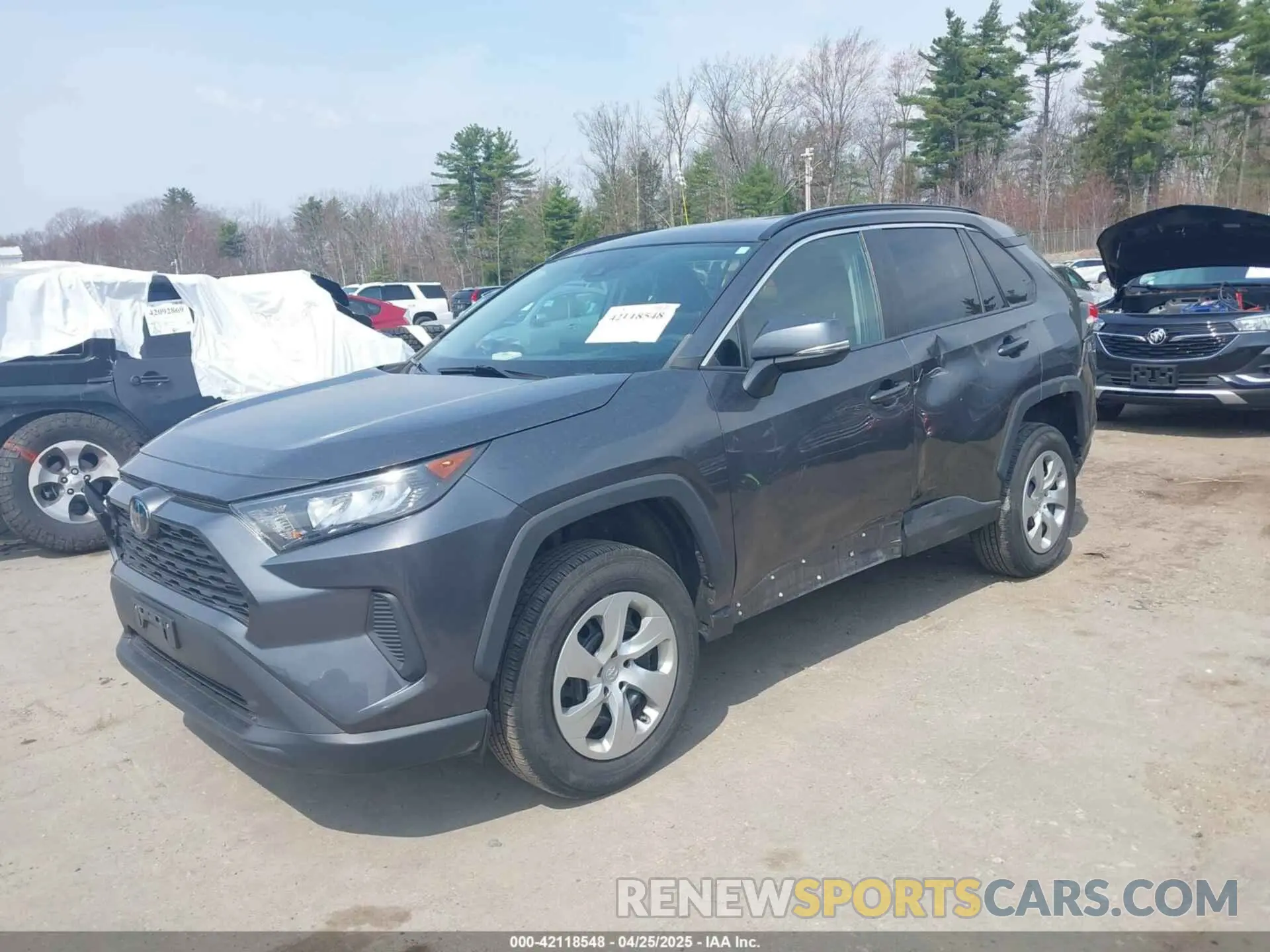 2 Photograph of a damaged car 2T3G1RFV6LC091022 TOYOTA RAV4 2020