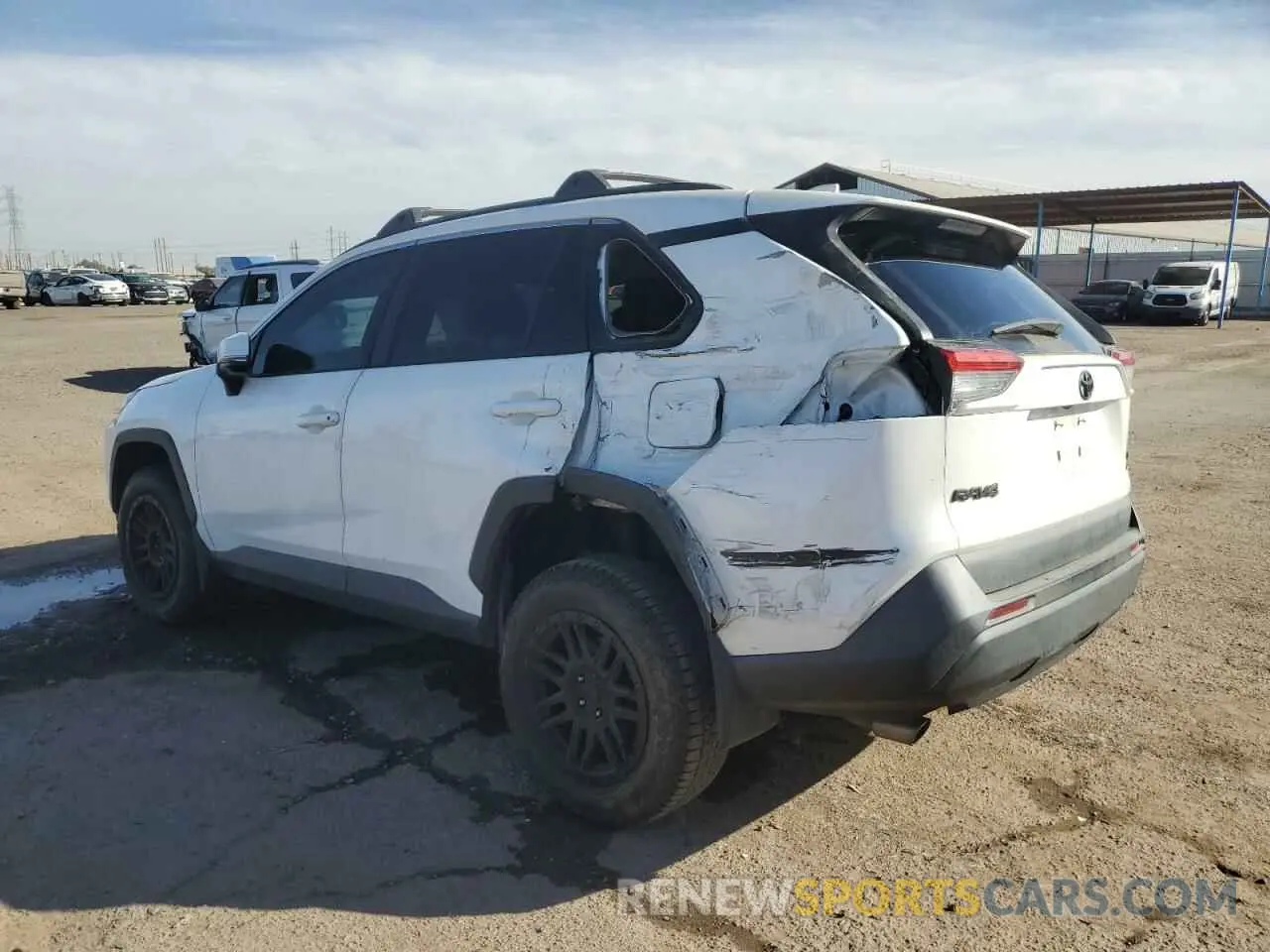 2 Photograph of a damaged car 2T3G1RFV6LW103040 TOYOTA RAV4 2020