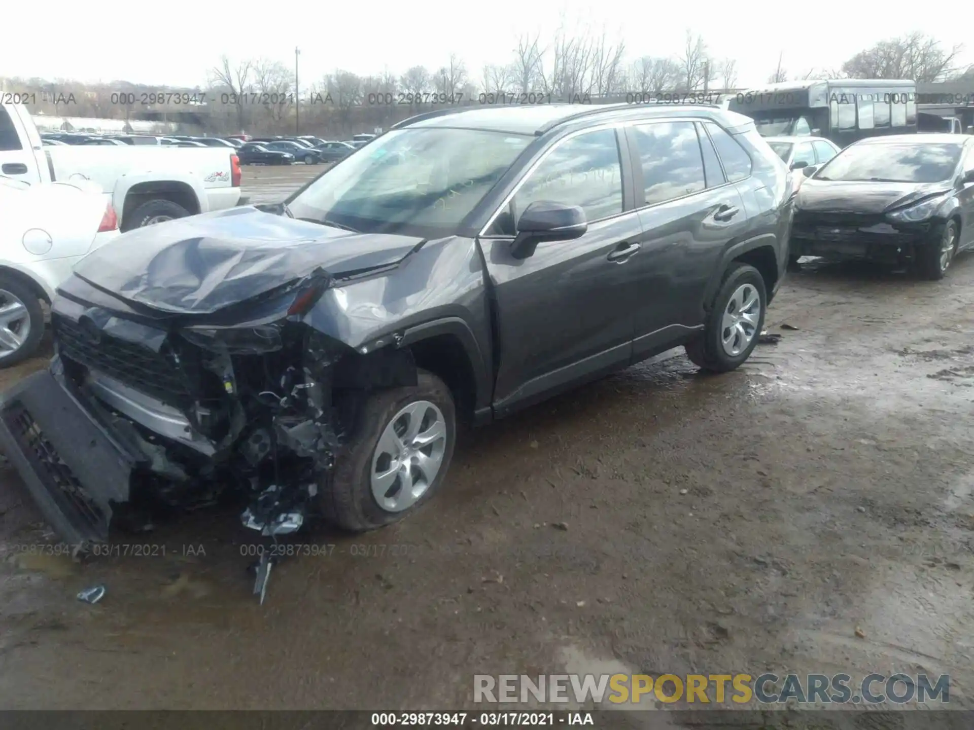 2 Photograph of a damaged car 2T3G1RFV6LW104608 TOYOTA RAV4 2020