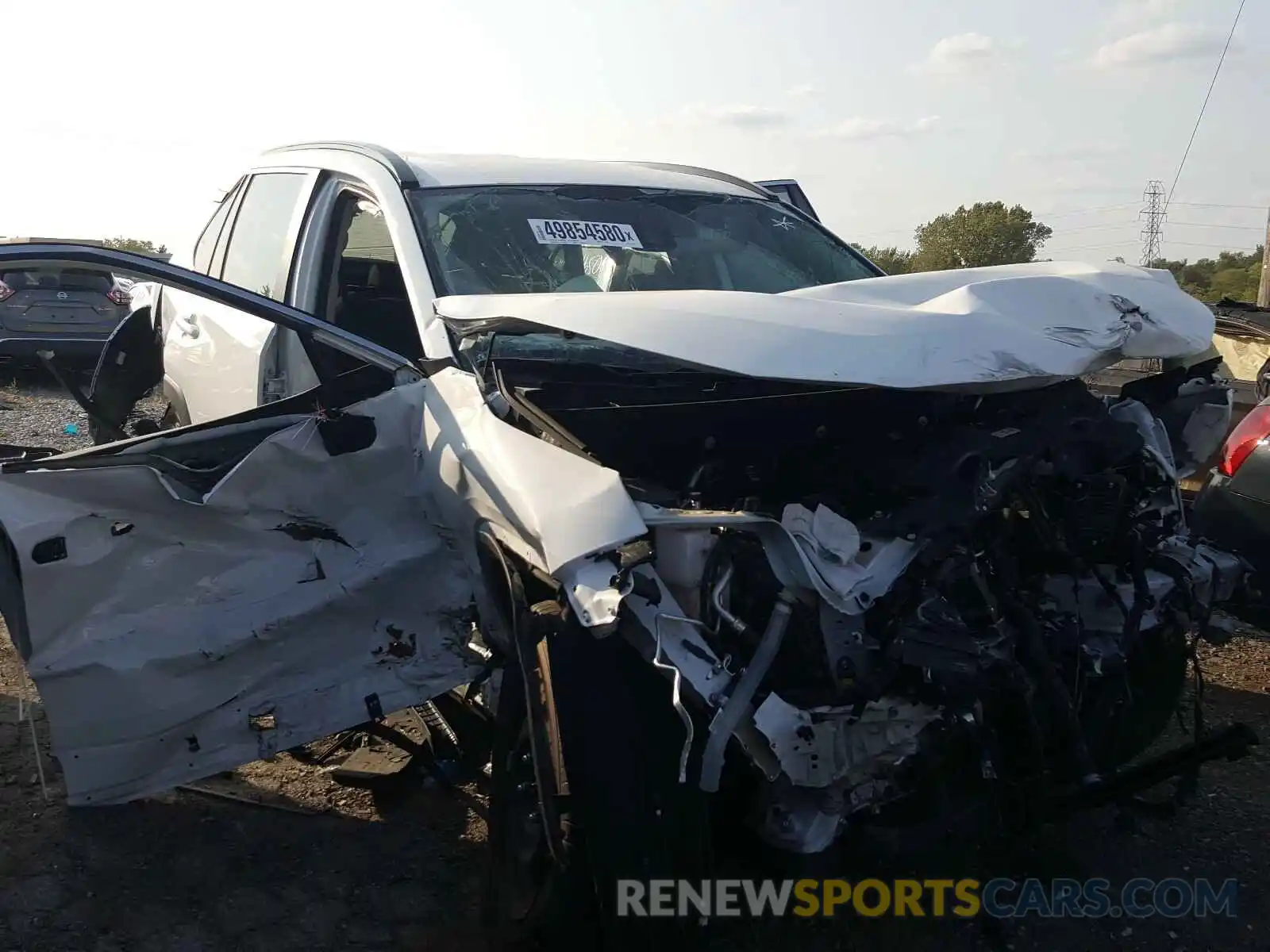 1 Photograph of a damaged car 2T3G1RFV6LW104768 TOYOTA RAV4 2020