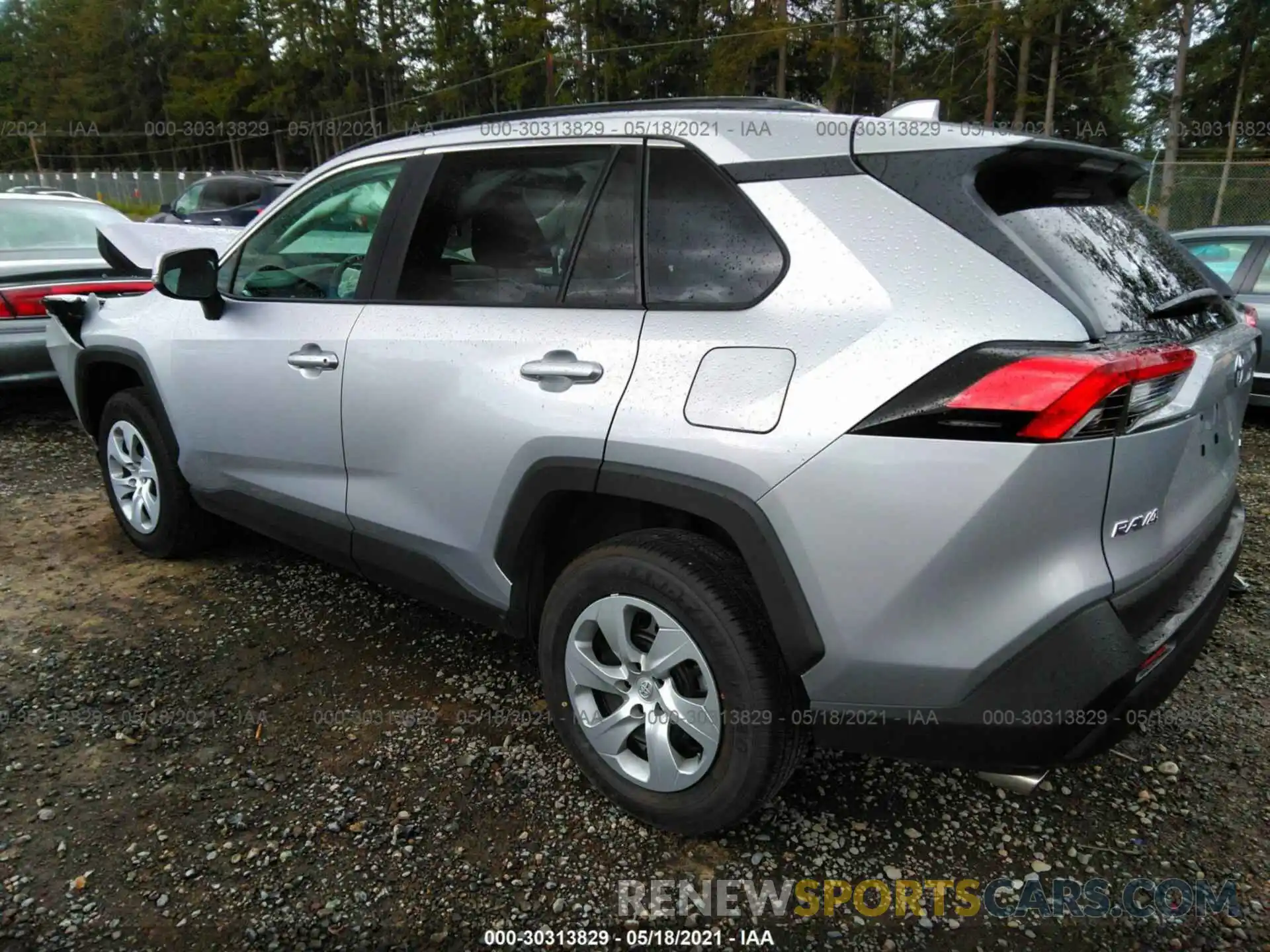 3 Photograph of a damaged car 2T3G1RFV6LW107007 TOYOTA RAV4 2020