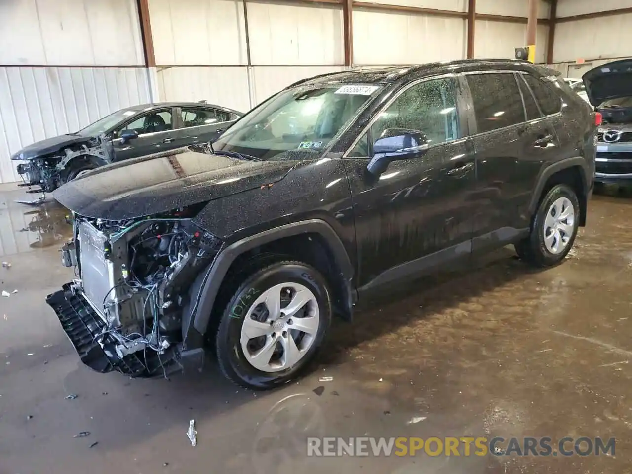 1 Photograph of a damaged car 2T3G1RFV6LW122557 TOYOTA RAV4 2020