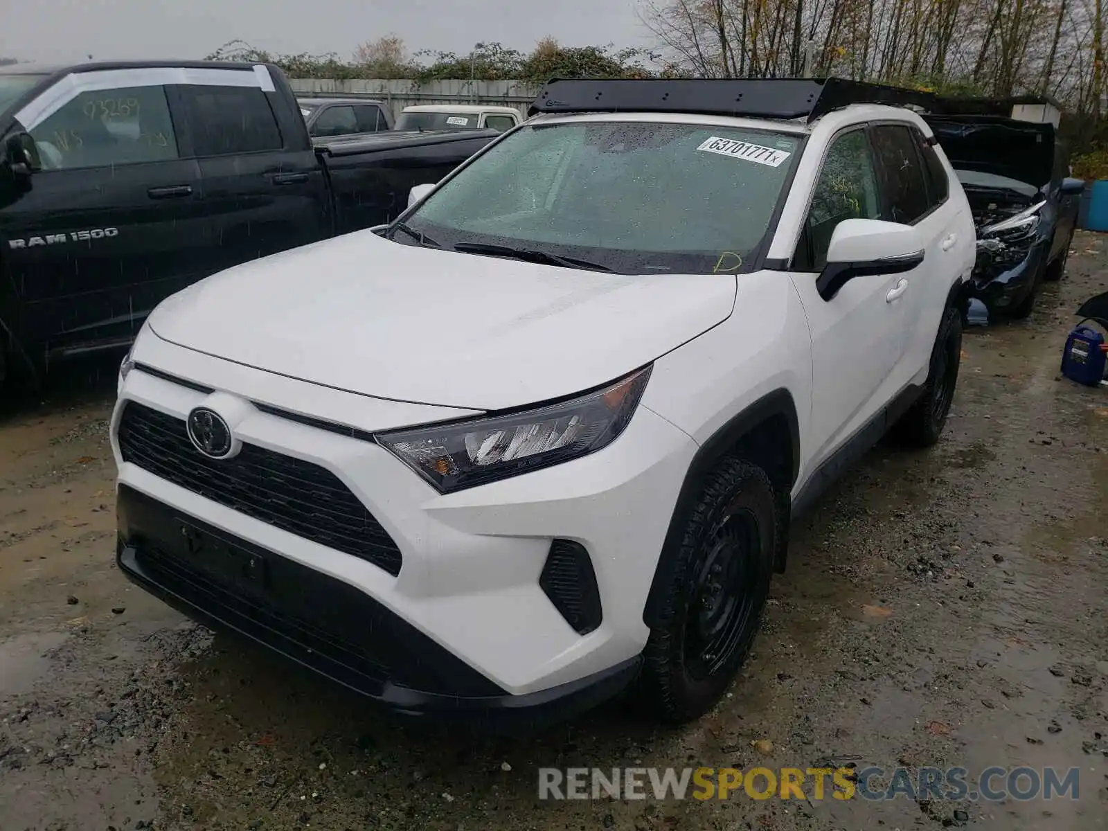 2 Photograph of a damaged car 2T3G1RFV7LC061804 TOYOTA RAV4 2020