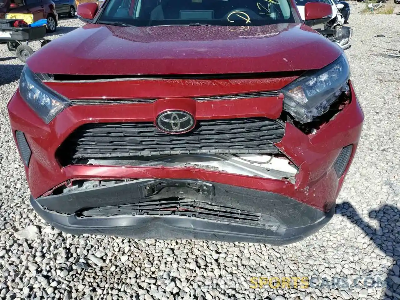 9 Photograph of a damaged car 2T3G1RFV7LC094849 TOYOTA RAV4 2020