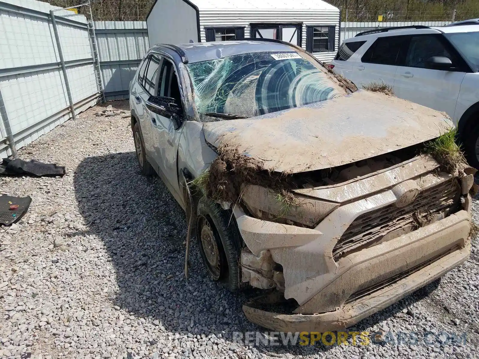 9 Photograph of a damaged car 2T3G1RFV7LC129891 TOYOTA RAV4 2020