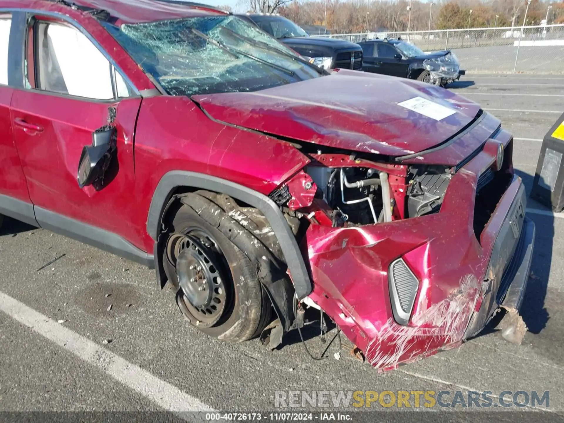 13 Photograph of a damaged car 2T3G1RFV7LW107940 TOYOTA RAV4 2020
