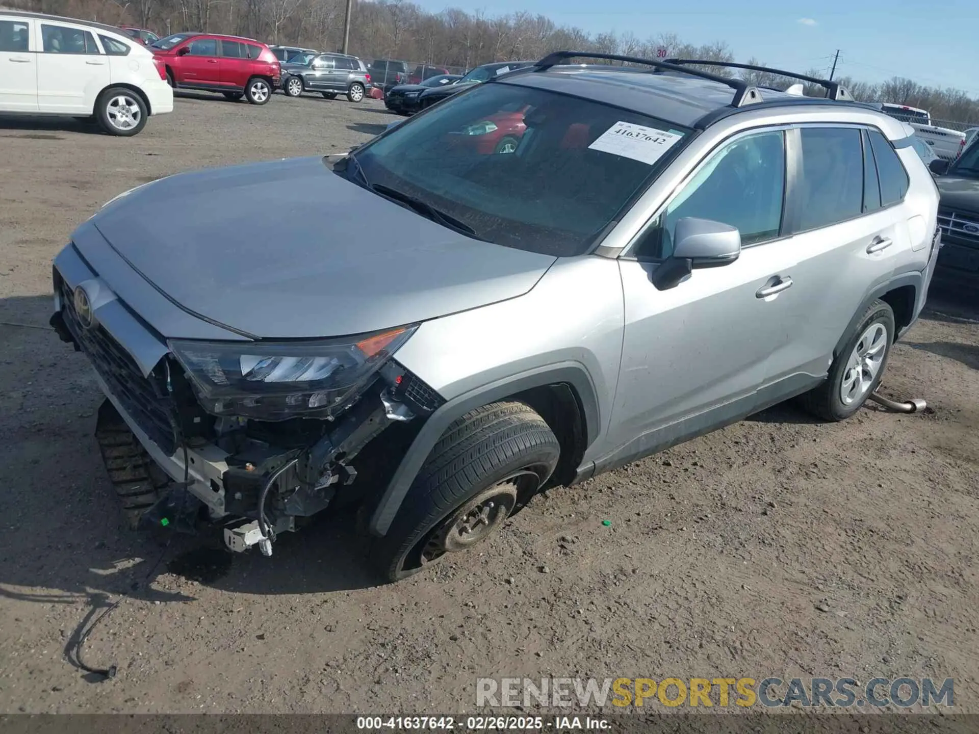 2 Photograph of a damaged car 2T3G1RFV7LW117920 TOYOTA RAV4 2020