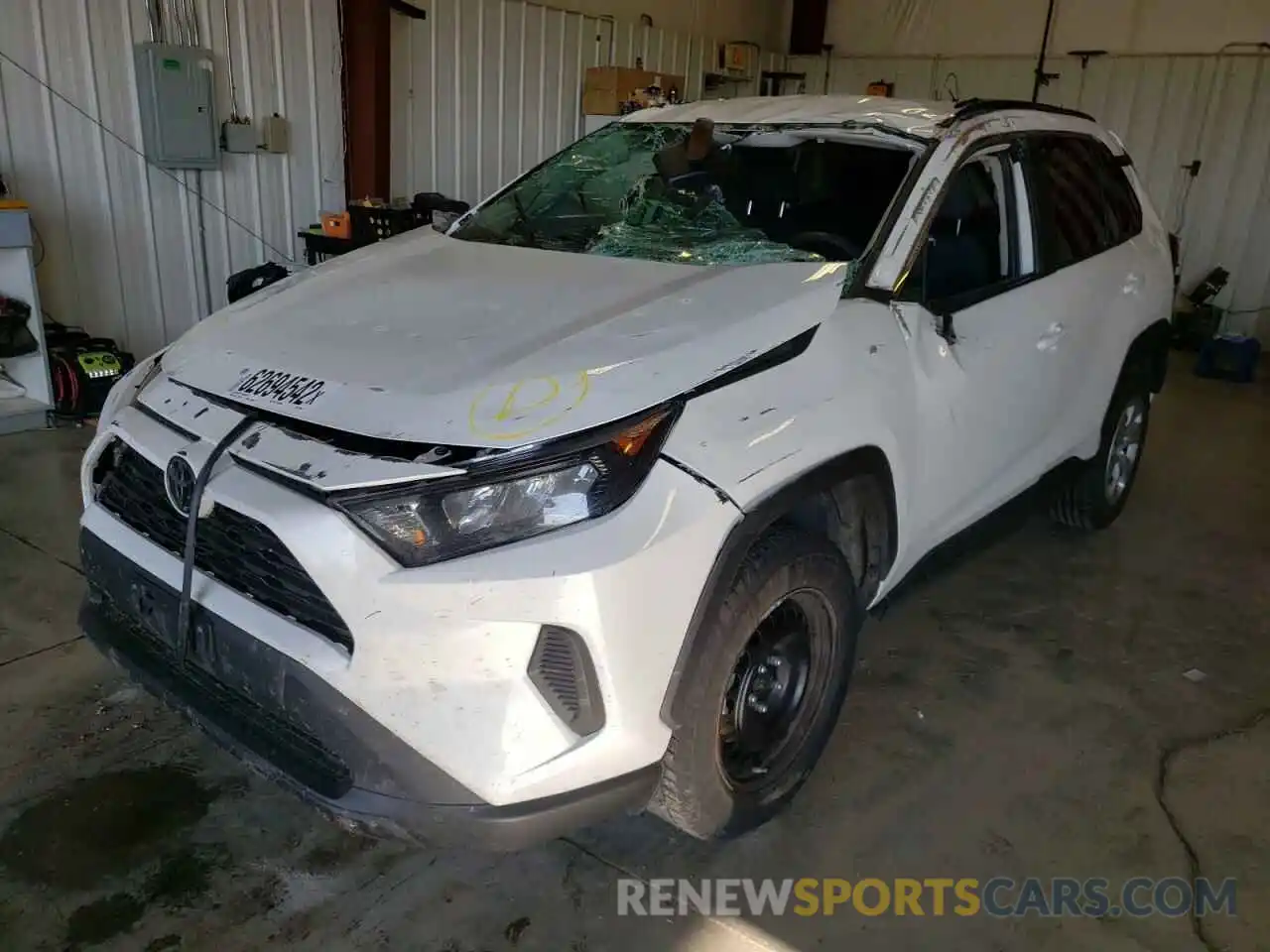 2 Photograph of a damaged car 2T3G1RFV8LC064047 TOYOTA RAV4 2020