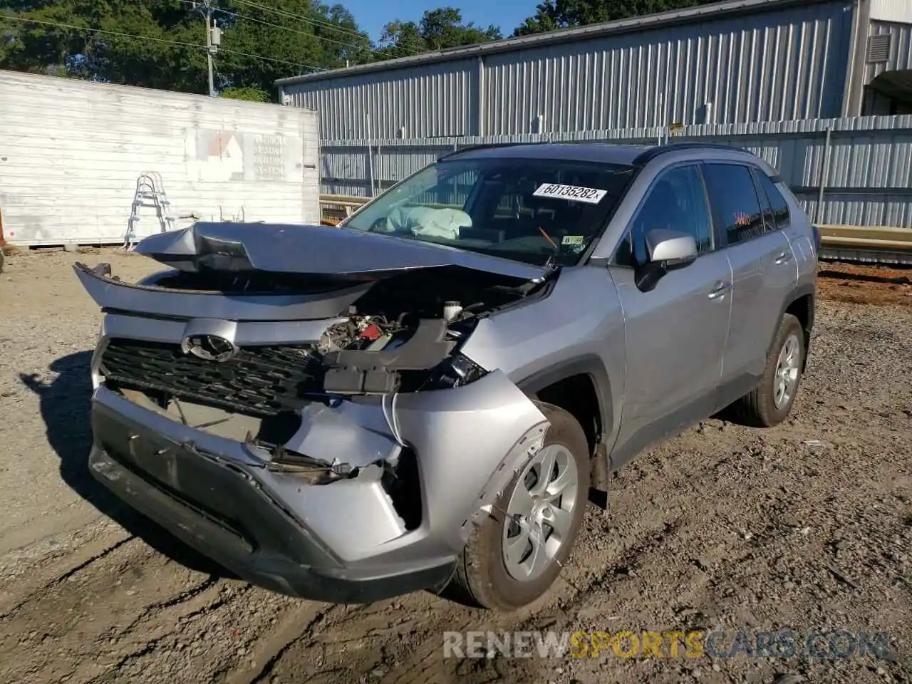 2 Photograph of a damaged car 2T3G1RFV9LC103292 TOYOTA RAV4 2020