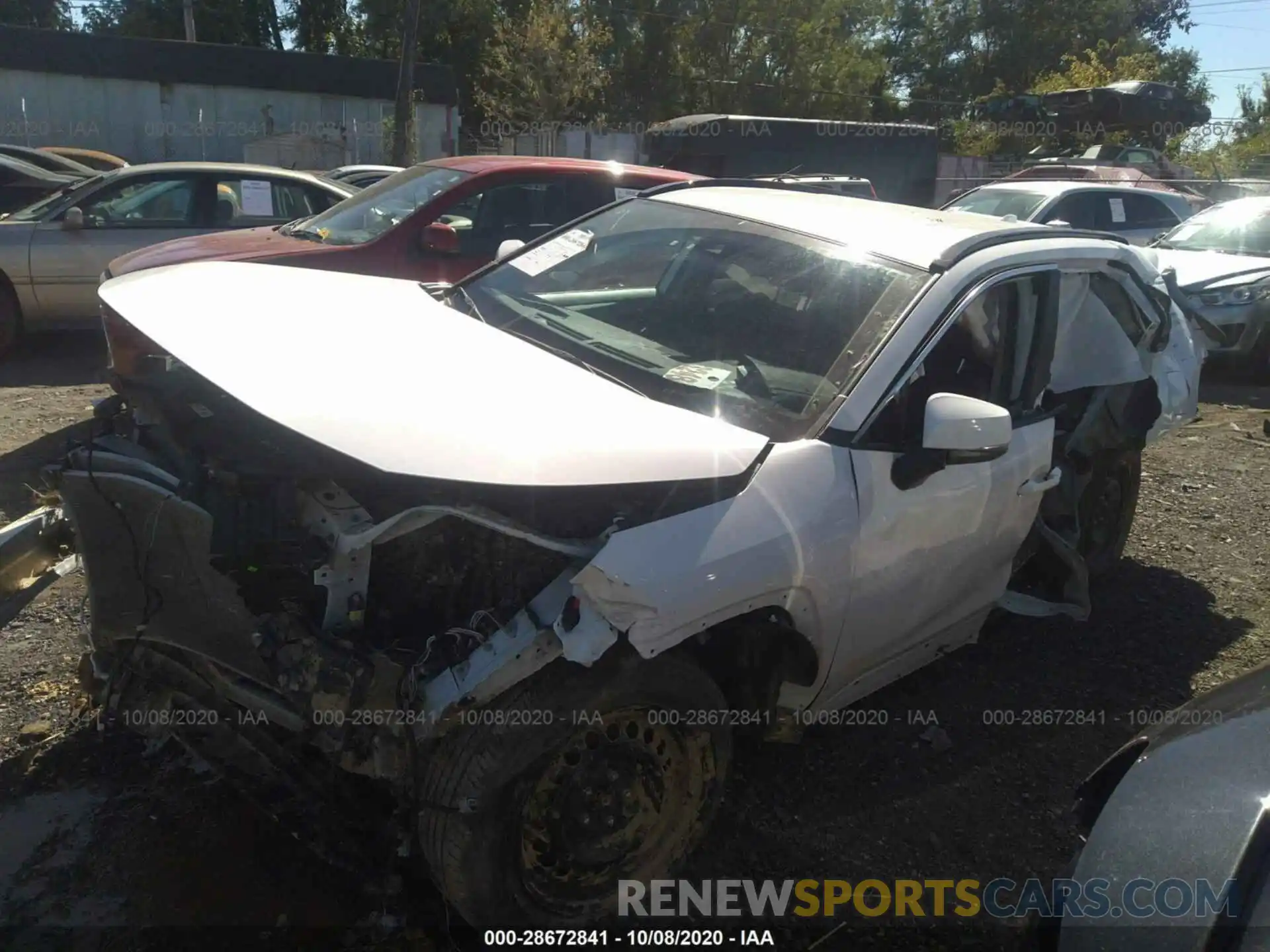 6 Photograph of a damaged car 2T3G1RFV9LW087903 TOYOTA RAV4 2020