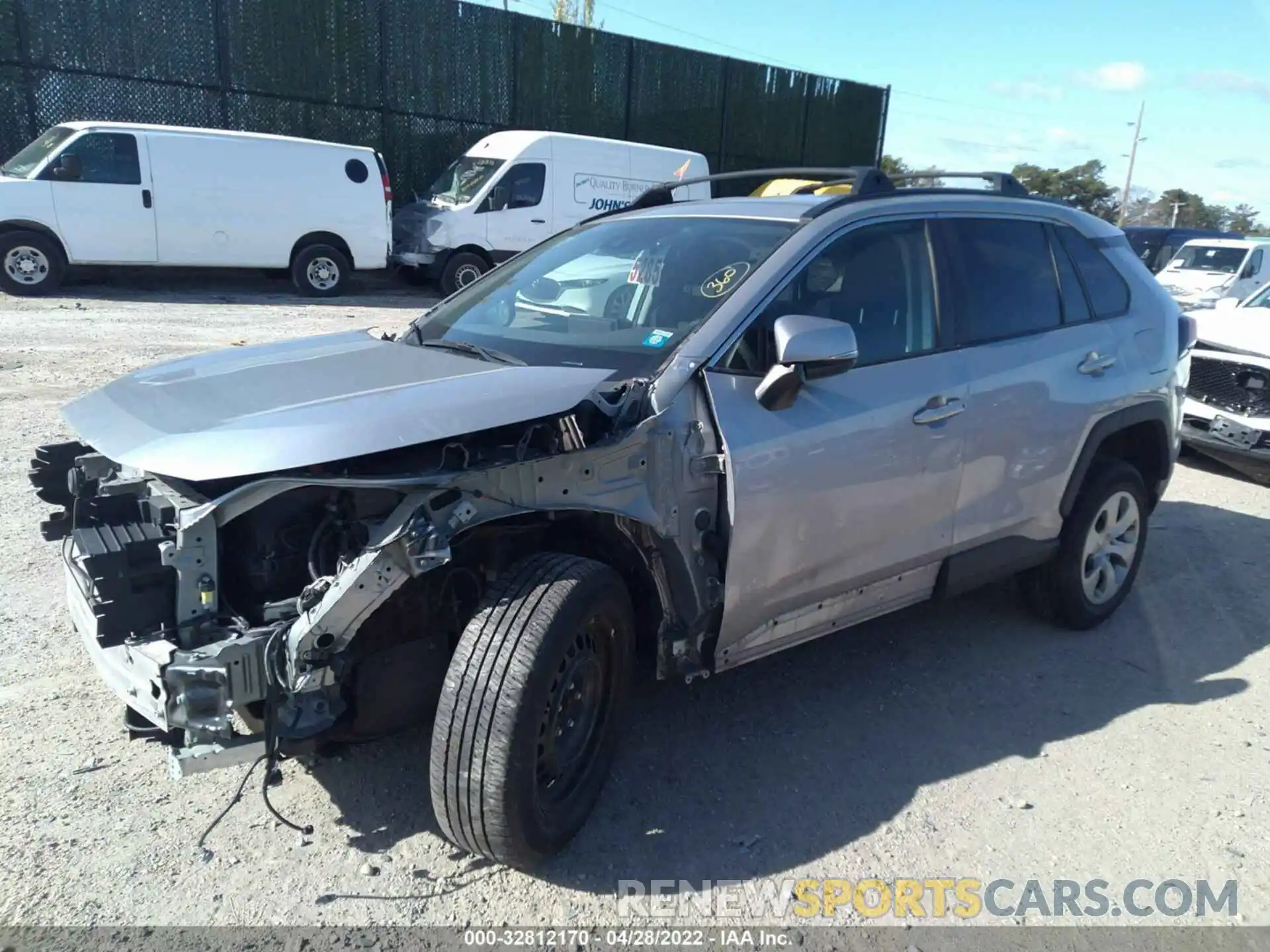 2 Photograph of a damaged car 2T3G1RFV9LW108152 TOYOTA RAV4 2020