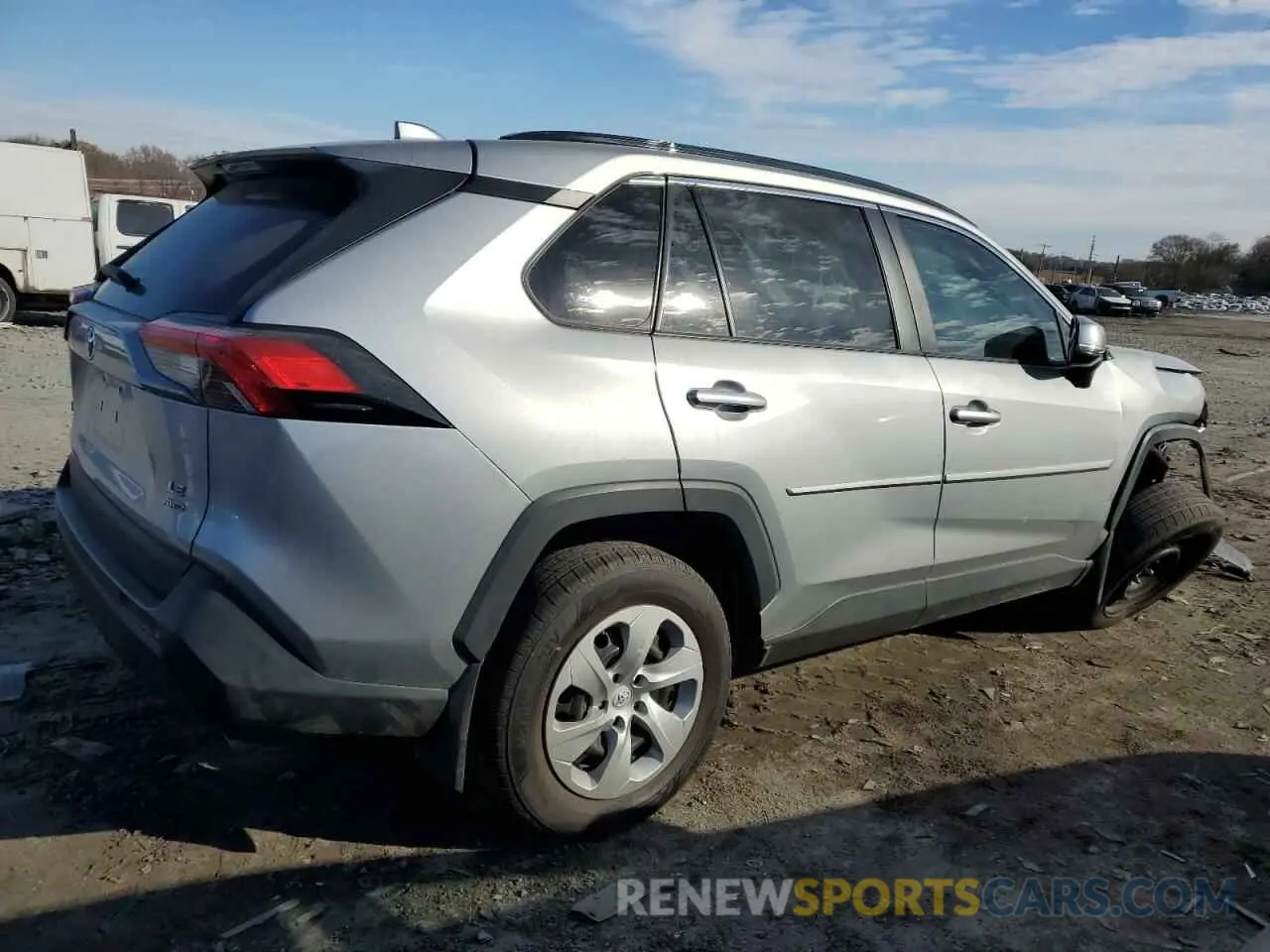 3 Photograph of a damaged car 2T3G1RFV9LW129518 TOYOTA RAV4 2020