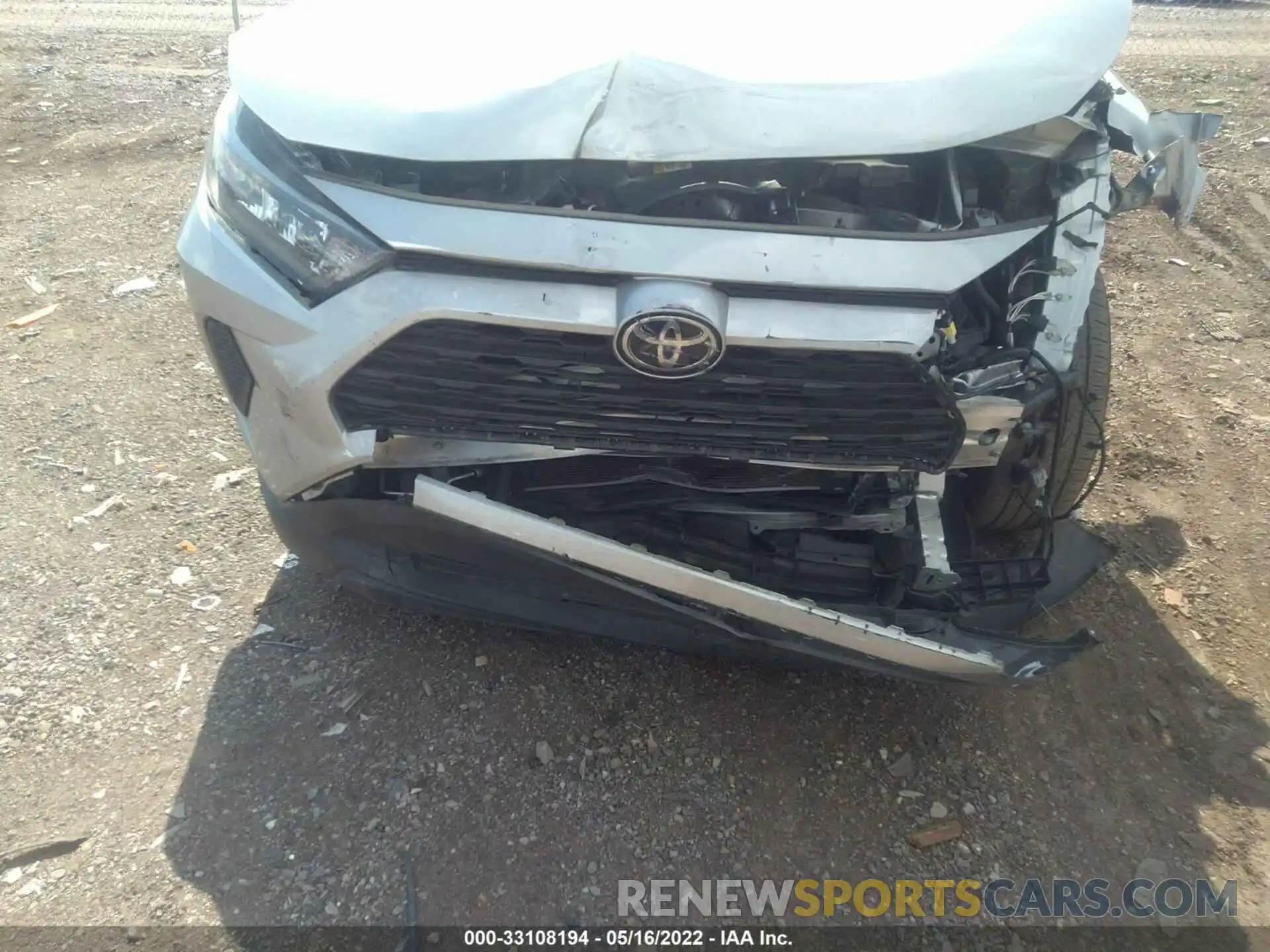 6 Photograph of a damaged car 2T3H1RFV0LC039356 TOYOTA RAV4 2020