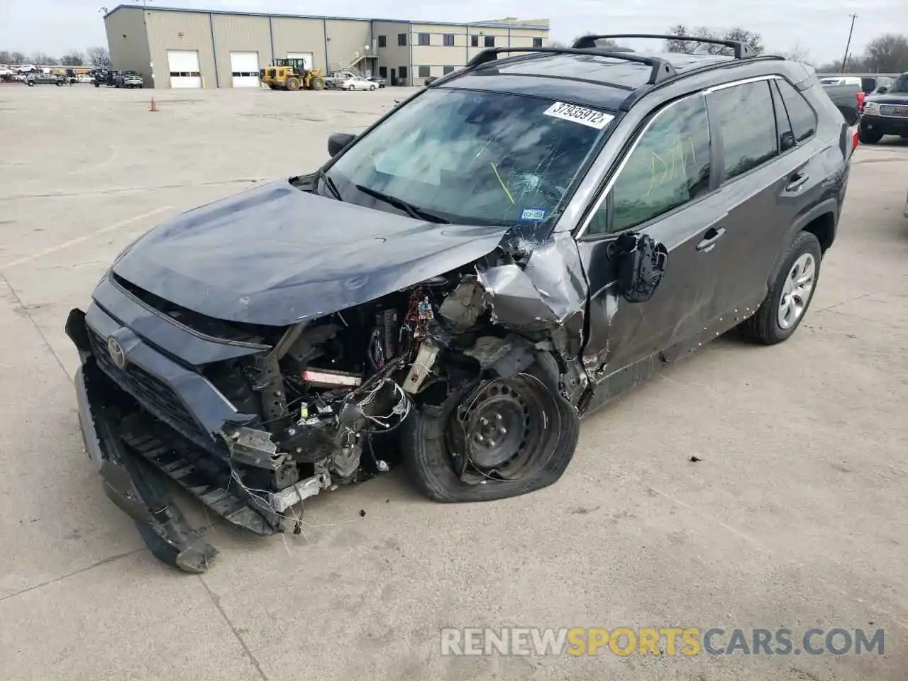 2 Photograph of a damaged car 2T3H1RFV0LC043052 TOYOTA RAV4 2020