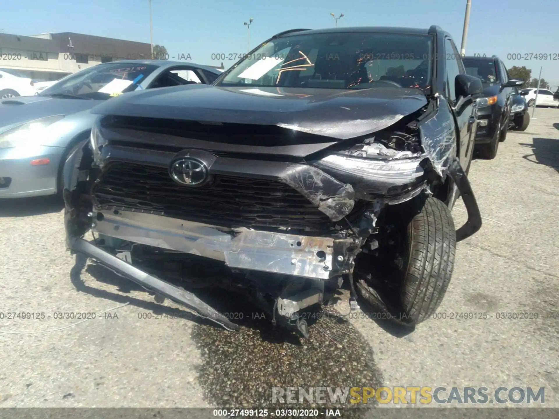 6 Photograph of a damaged car 2T3H1RFV0LC045464 TOYOTA RAV4 2020