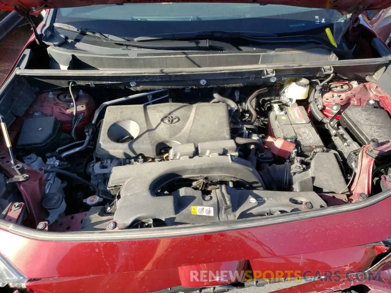 12 Photograph of a damaged car 2T3H1RFV0LC051474 TOYOTA RAV4 2020