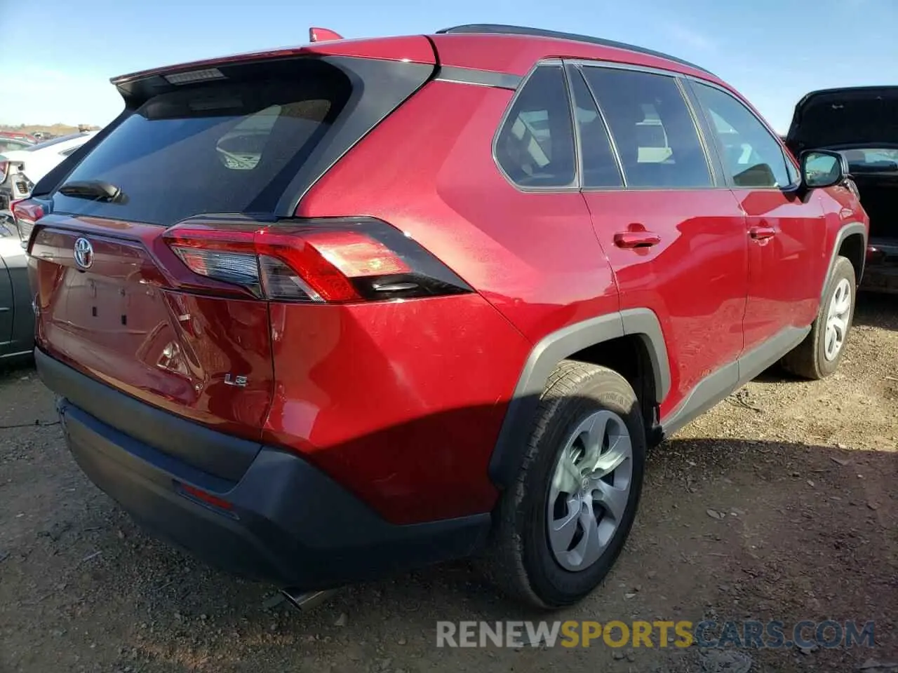 3 Photograph of a damaged car 2T3H1RFV0LC051474 TOYOTA RAV4 2020