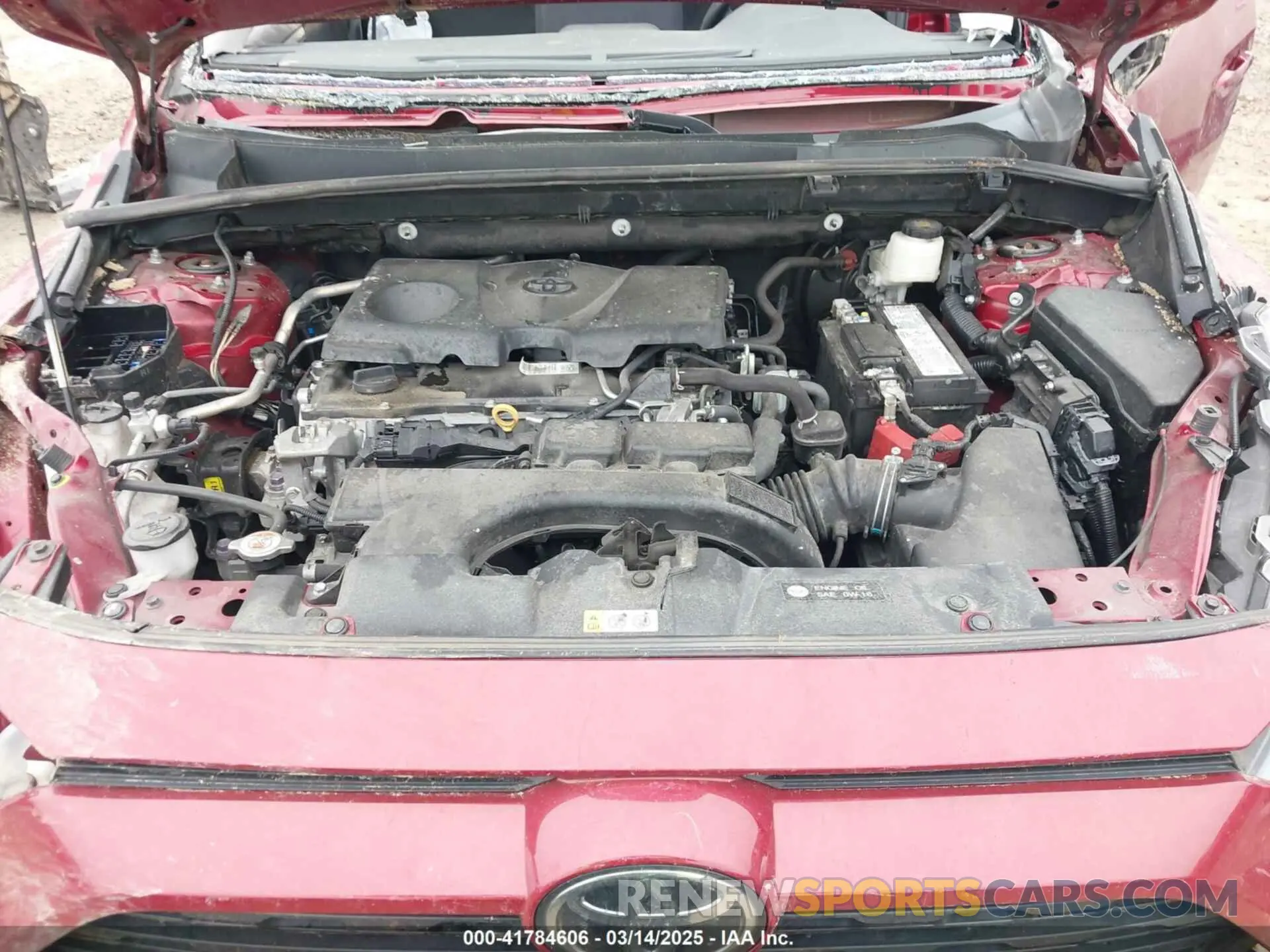 10 Photograph of a damaged car 2T3H1RFV0LC072860 TOYOTA RAV4 2020