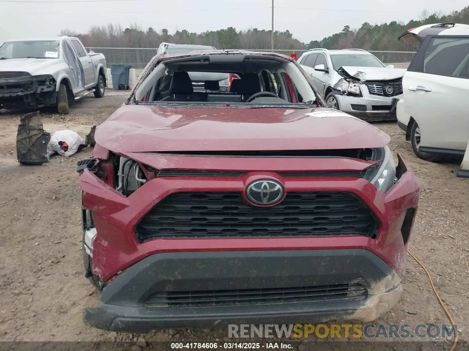 13 Photograph of a damaged car 2T3H1RFV0LC072860 TOYOTA RAV4 2020