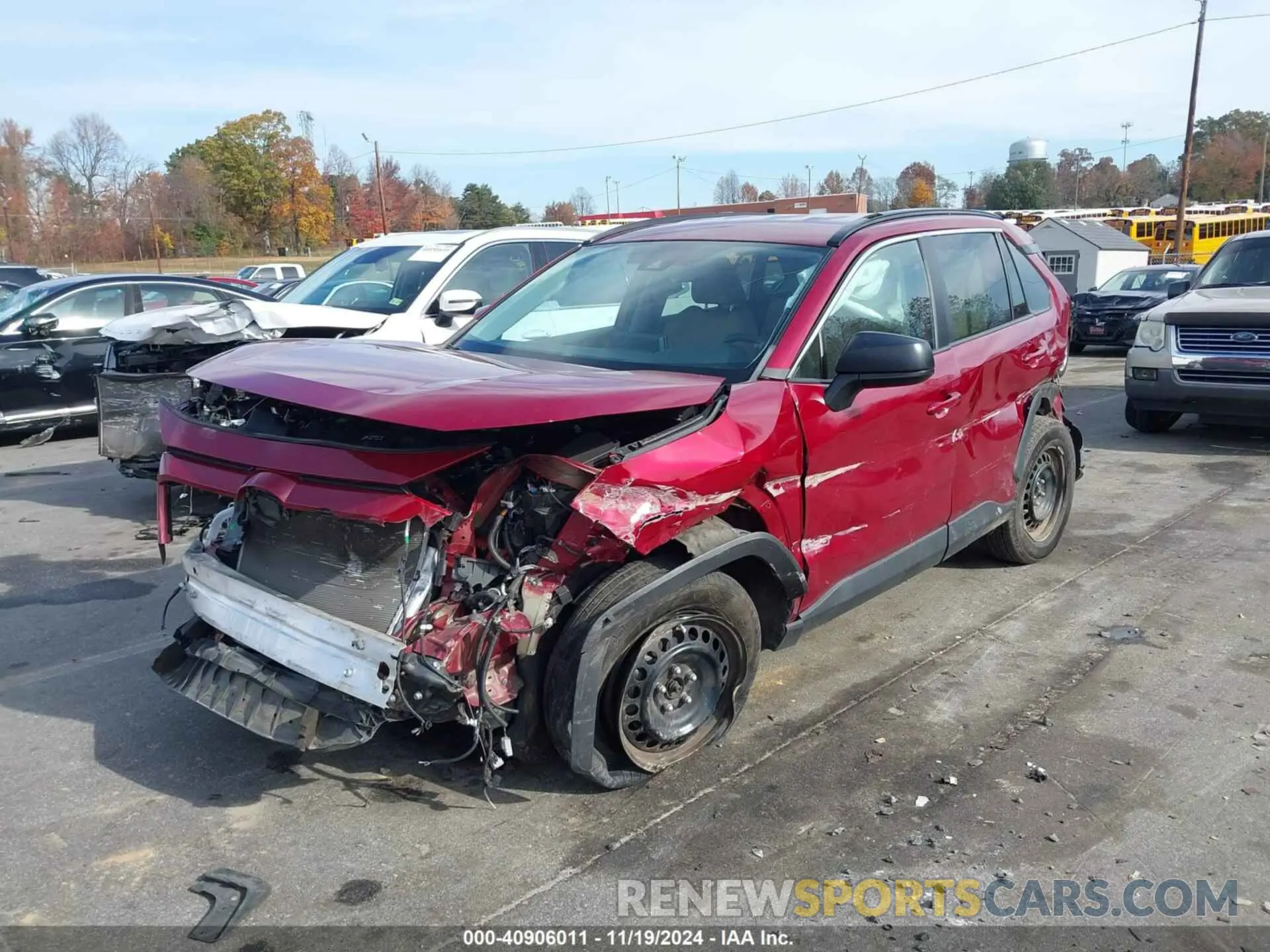 2 Photograph of a damaged car 2T3H1RFV0LC073331 TOYOTA RAV4 2020