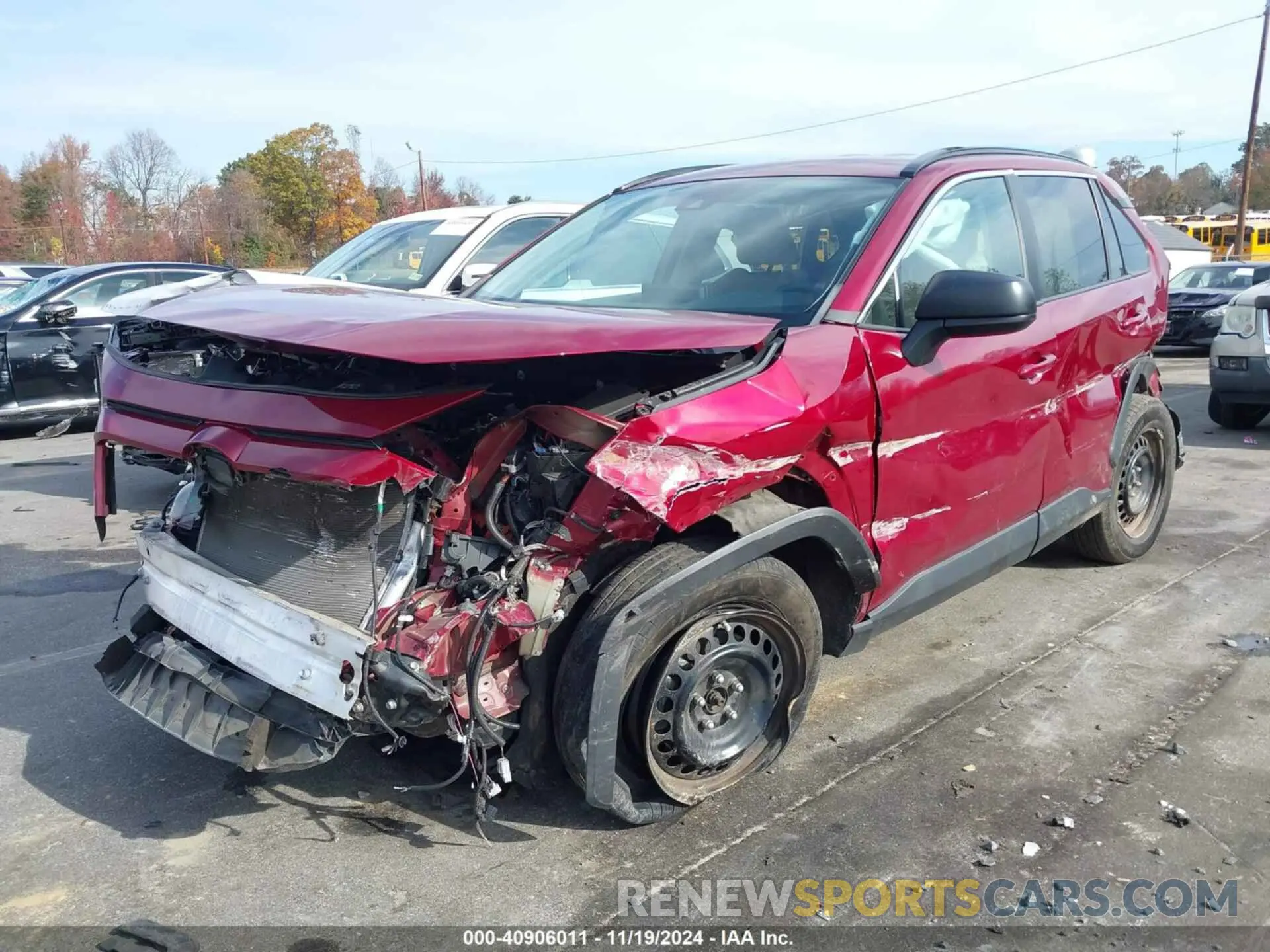 6 Photograph of a damaged car 2T3H1RFV0LC073331 TOYOTA RAV4 2020