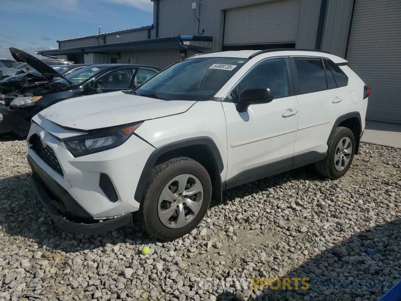 1 Photograph of a damaged car 2T3H1RFV0LC078271 TOYOTA RAV4 2020