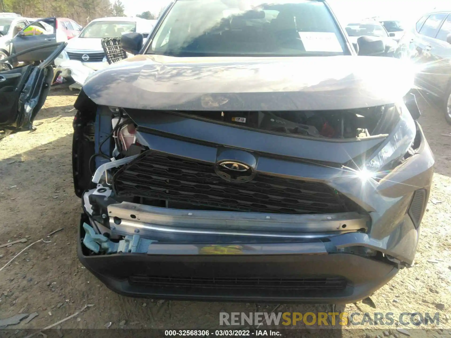 6 Photograph of a damaged car 2T3H1RFV0LW058553 TOYOTA RAV4 2020