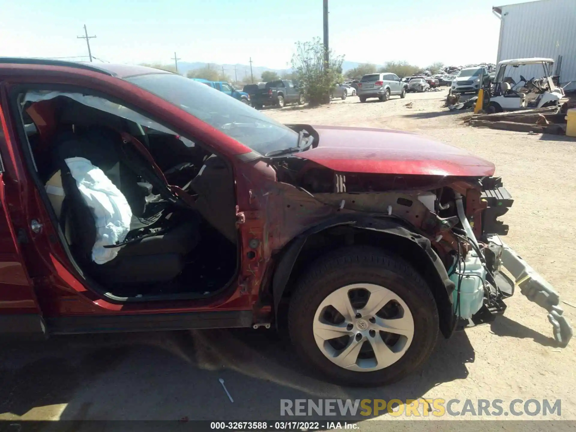 6 Photograph of a damaged car 2T3H1RFV0LW065552 TOYOTA RAV4 2020